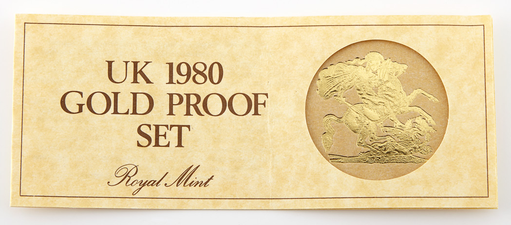Lot image - Great Britain 1980 Gold Issues