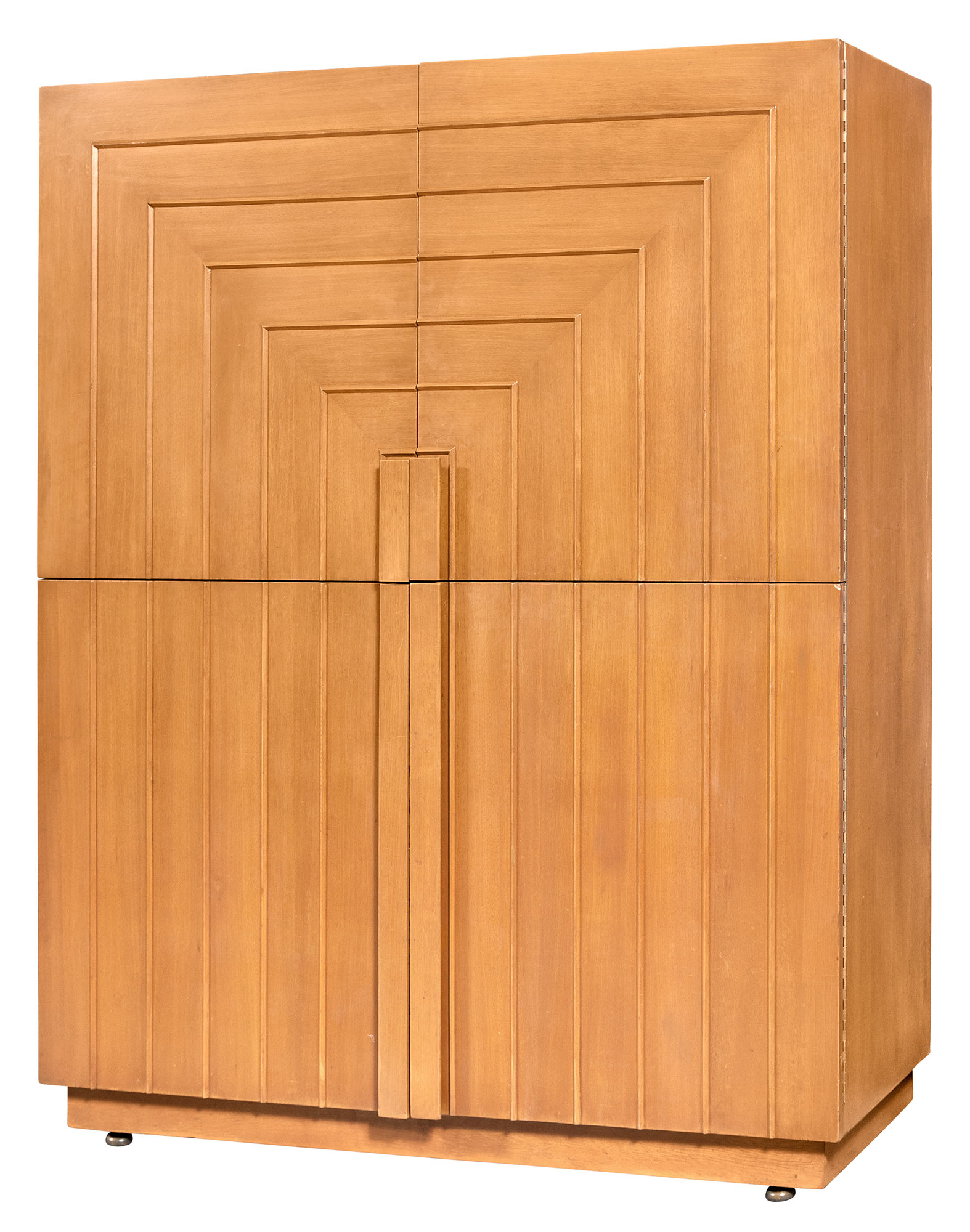 Lot image - T.H. Robsjohn-Gibbings for Widdicomb Bleached Mahogany Cabinet