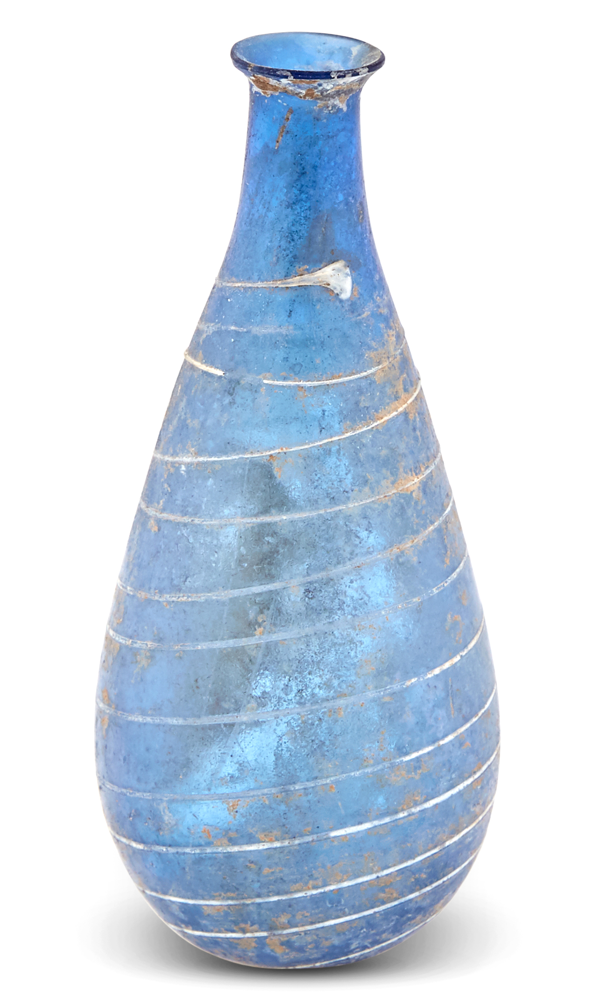 Lot image - Roman Blue Glass Bottle