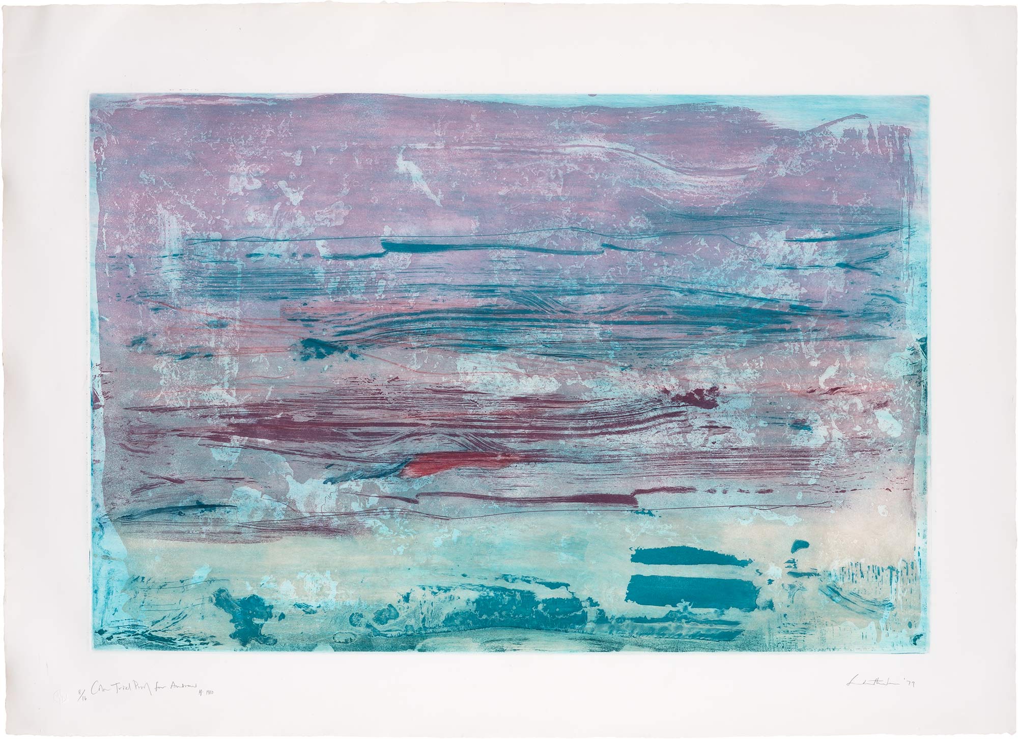 Lot image - Helen Frankenthaler