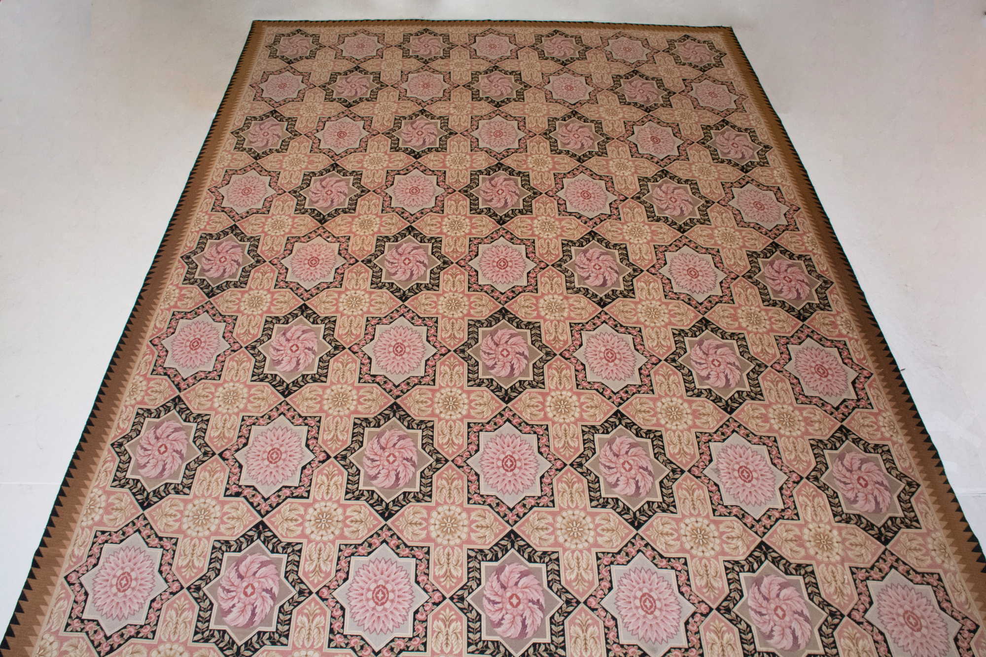 Lot image - Needlepoint Tangiers Carpet