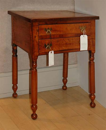 Lot image - Federal Maple Work Table
