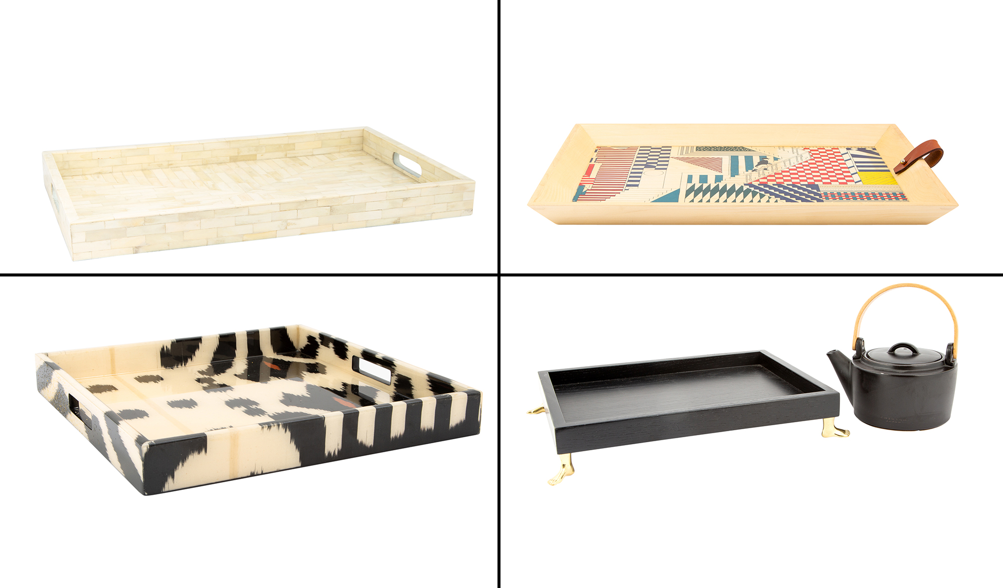 Lot image - Group of Four Trays