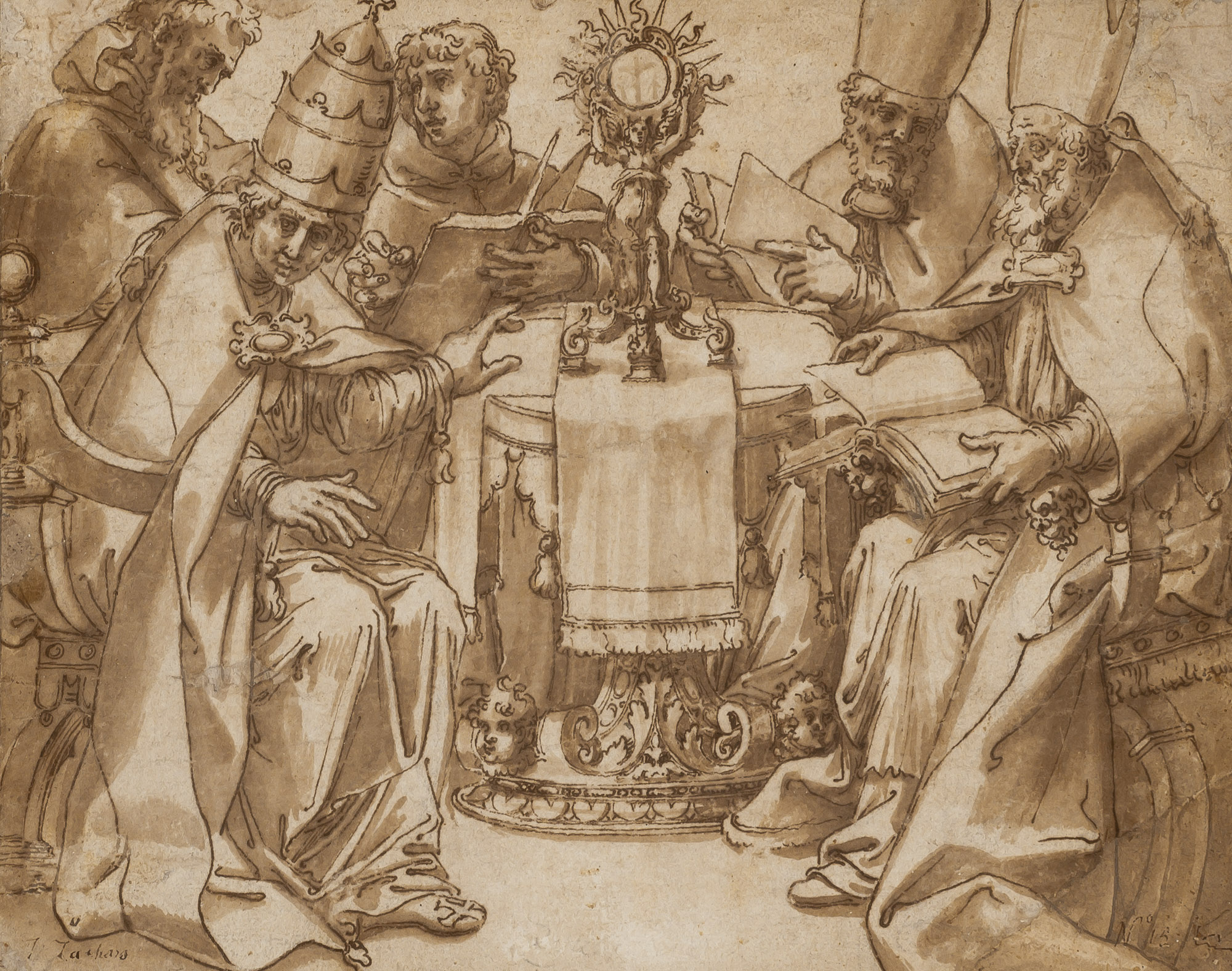 Lot image - Circle of Taddeo Zuccaro