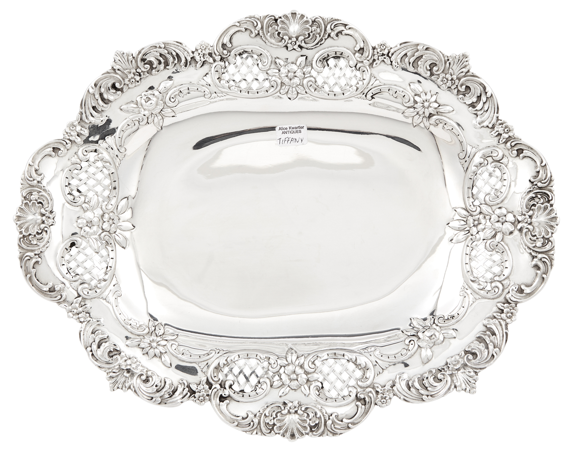 Lot image - Tiffany & Co. Sterling Silver Dish