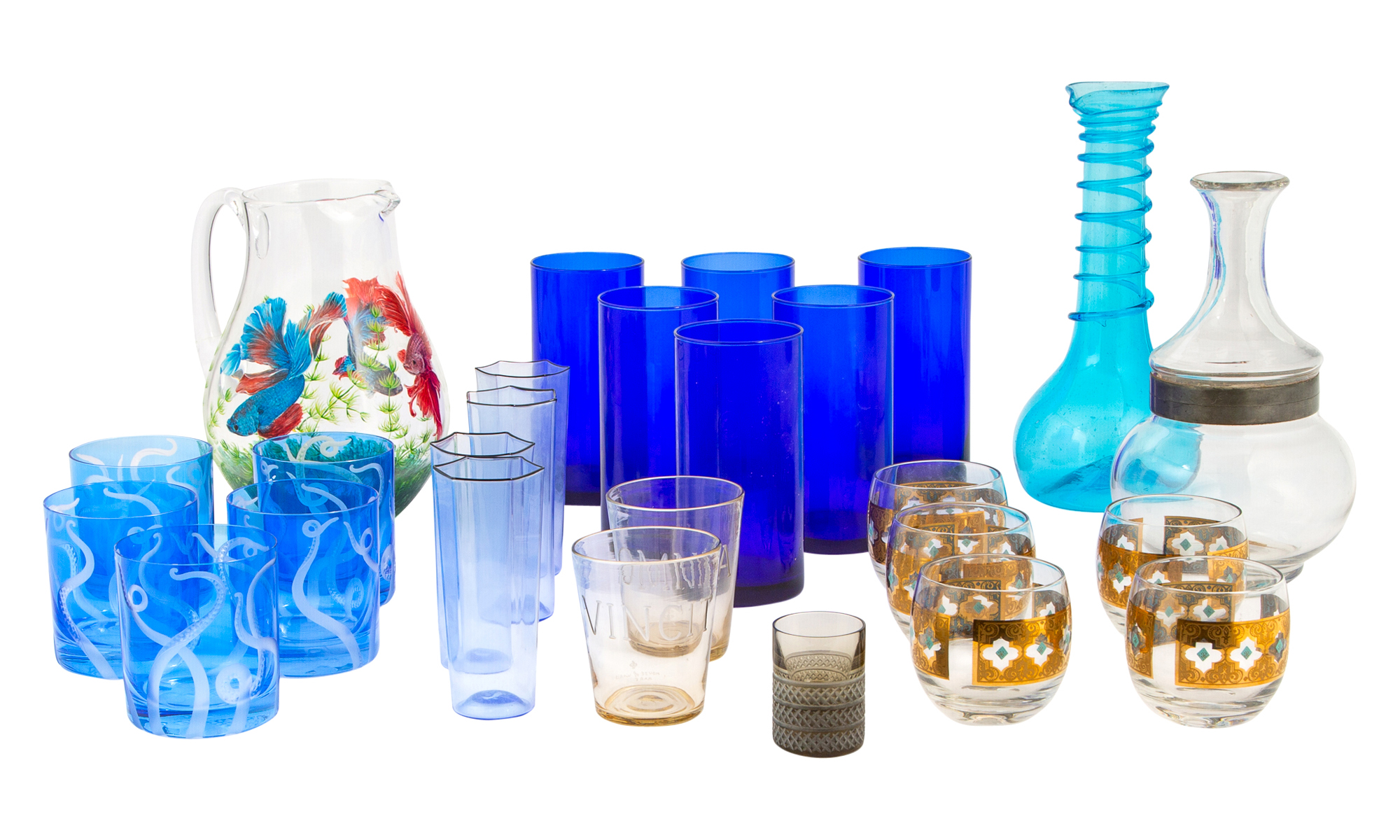 Lot image - Group of Glass Wares