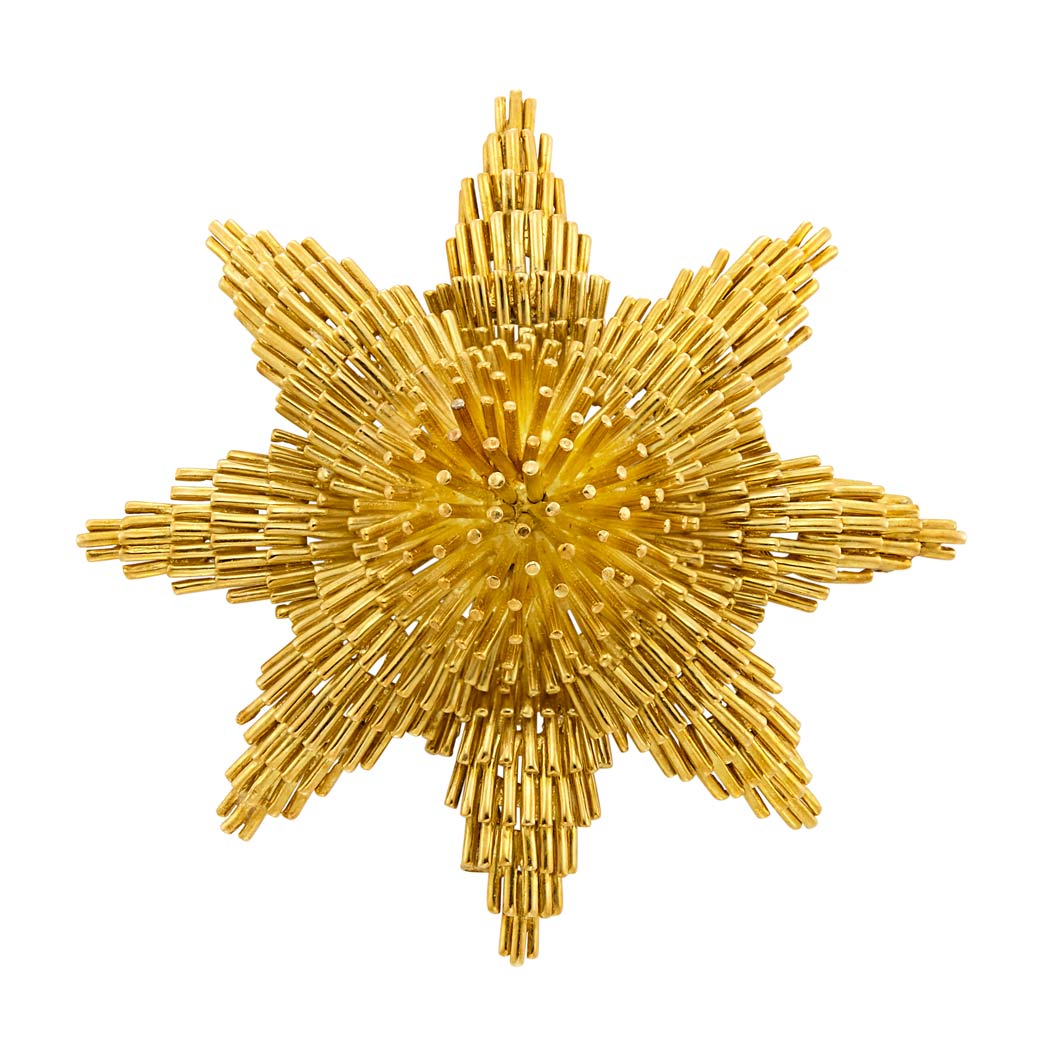 Lot image - Gold Pendant Clip-Brooch, David Webb