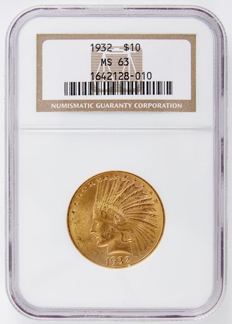 Lot image - United States 1932 $10 Indian