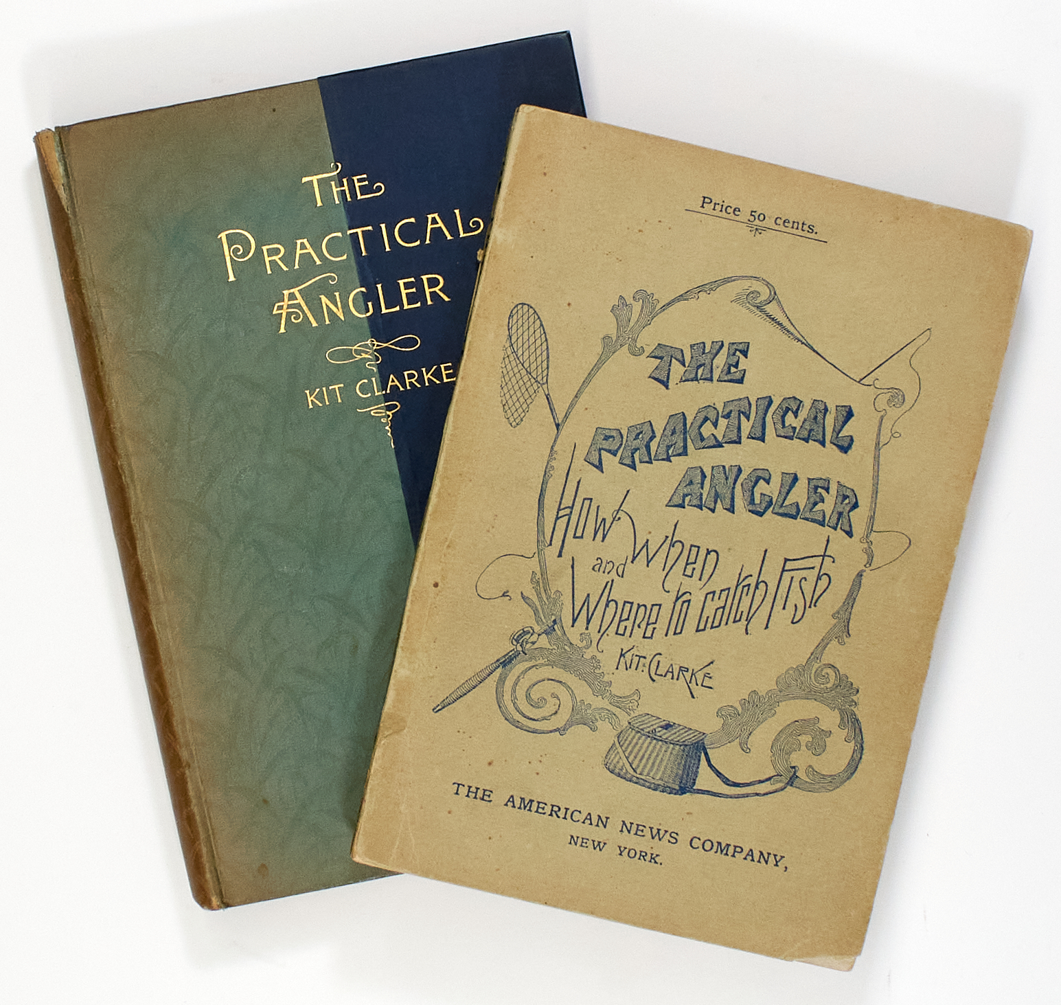 Lot image - [ANGLING]  CLARKE, KIT. The Practical Angler.