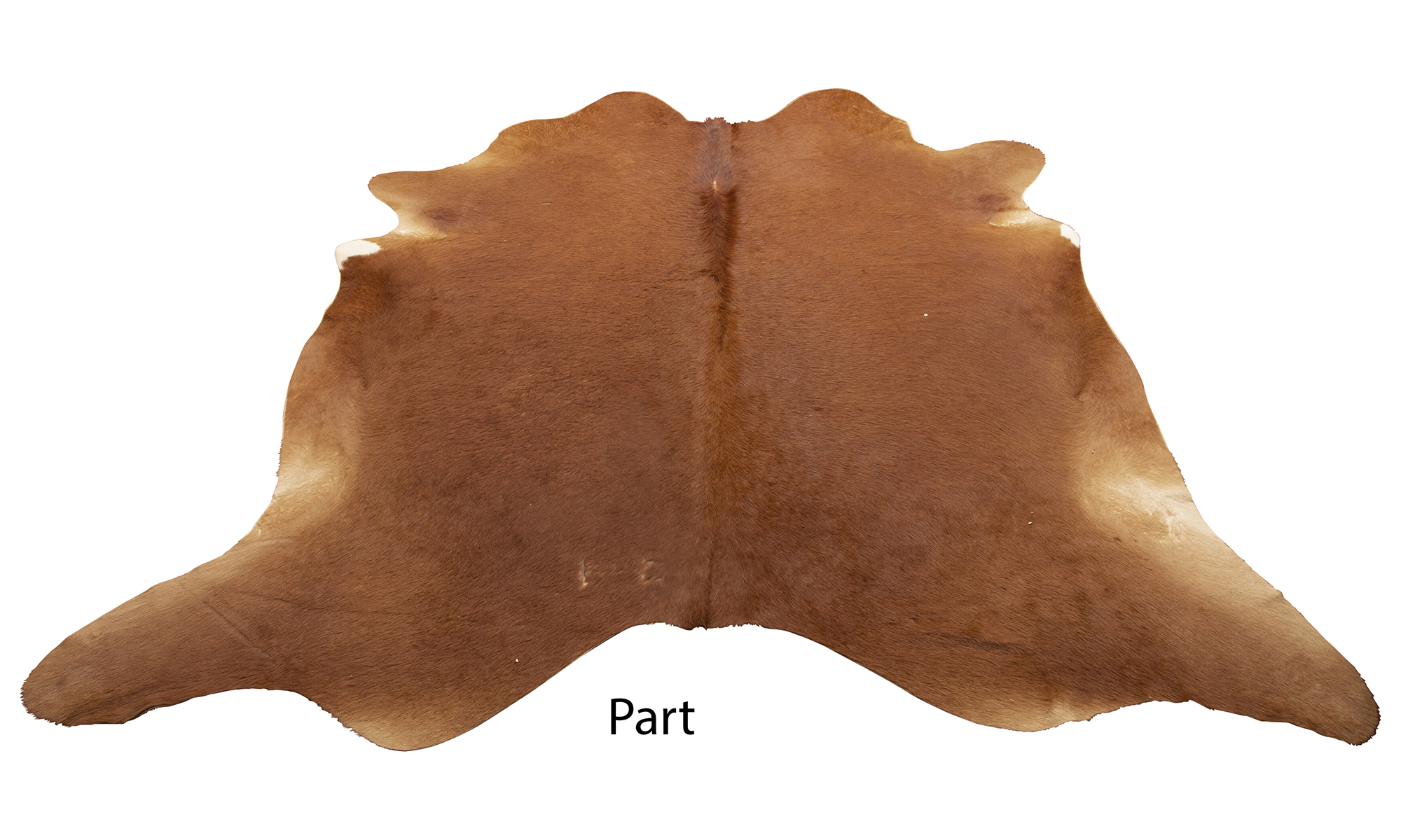 Lot image - Two Cowhide Rugs