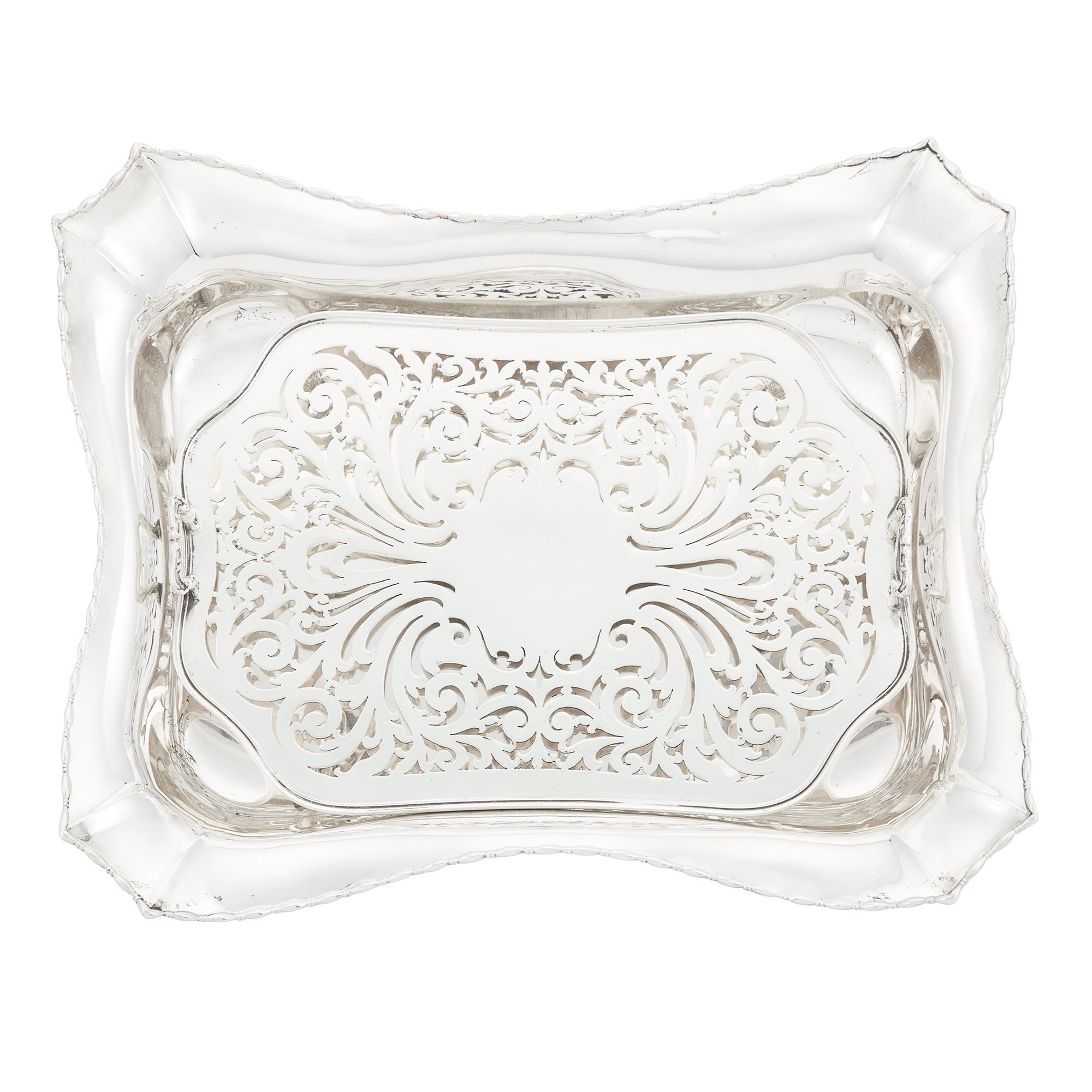 Lot image - Tiffany & Co. Sterling Silver Marquise