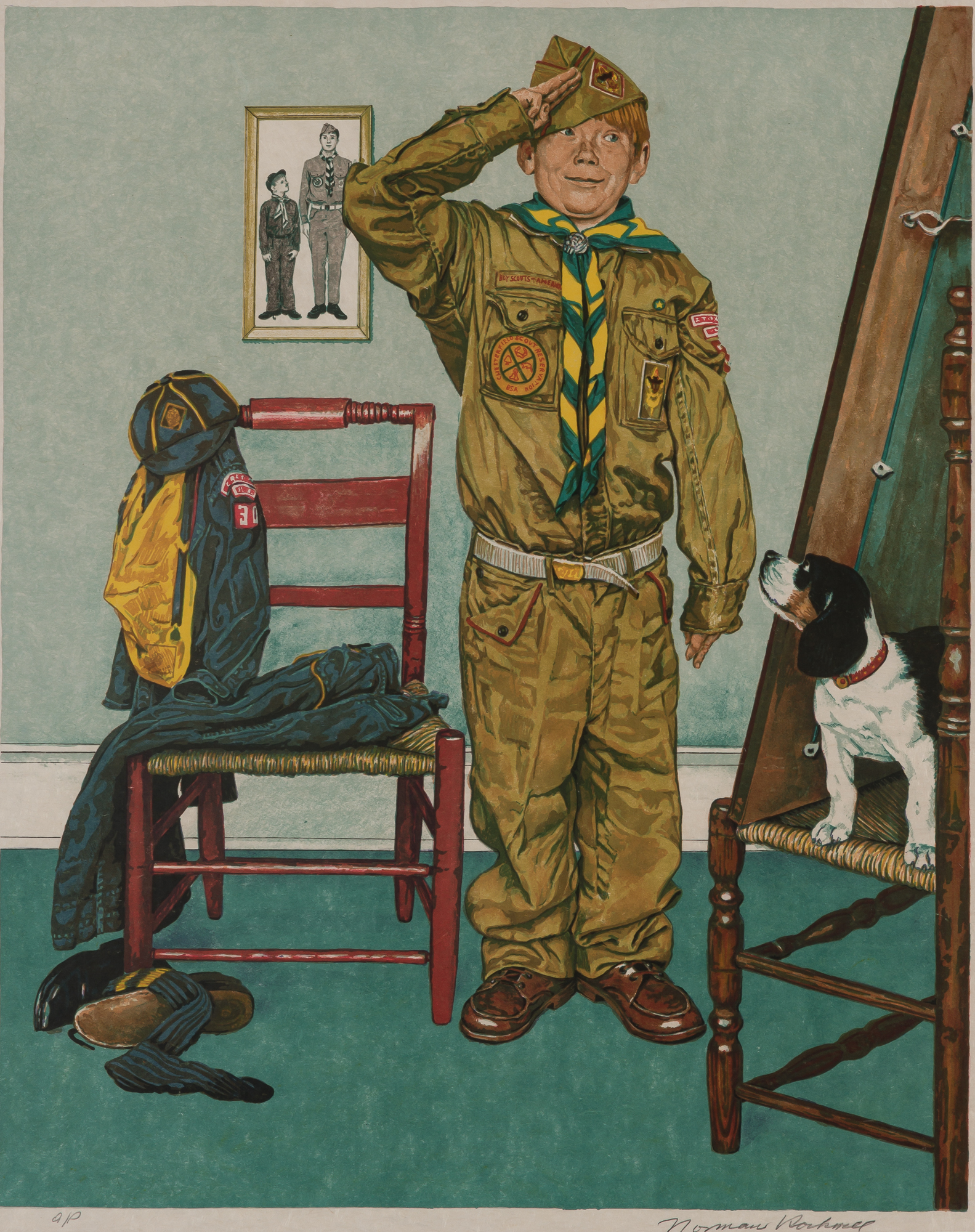 Lot image - Norman Rockwell (1894-1978)