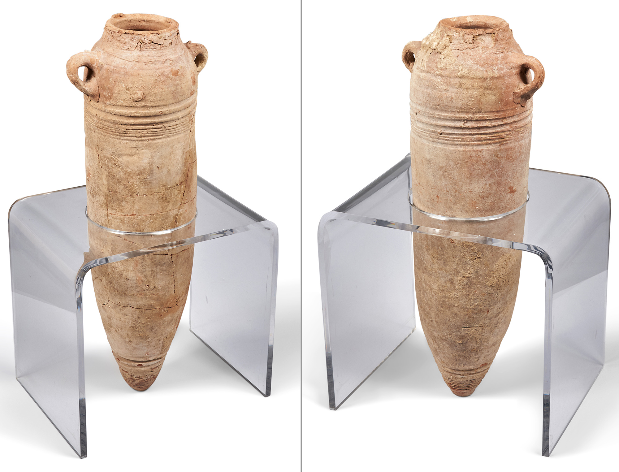 Lot image - Two Canaanite Transport Amphorae