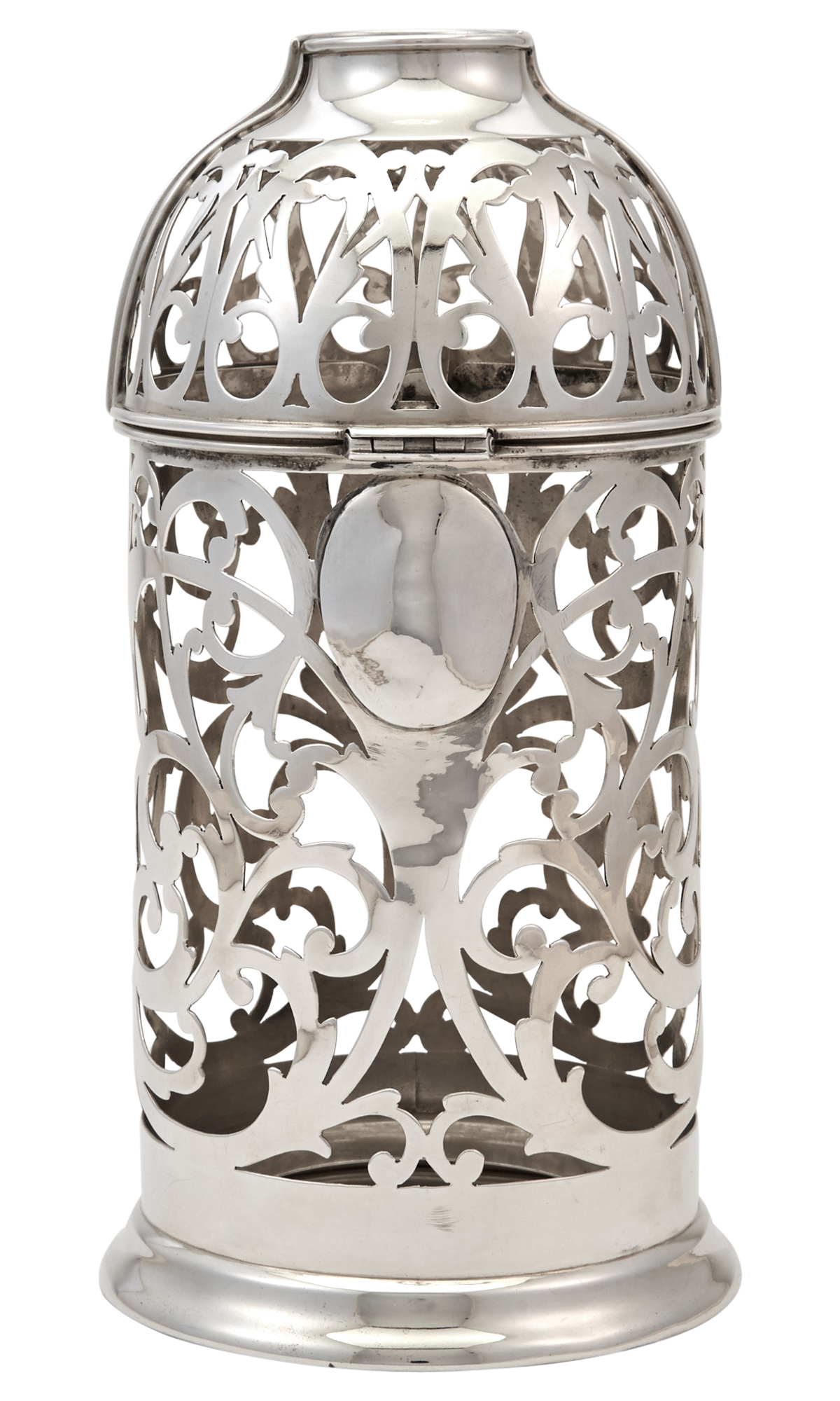 Lot image - American Sterling Silver Bottle Cover