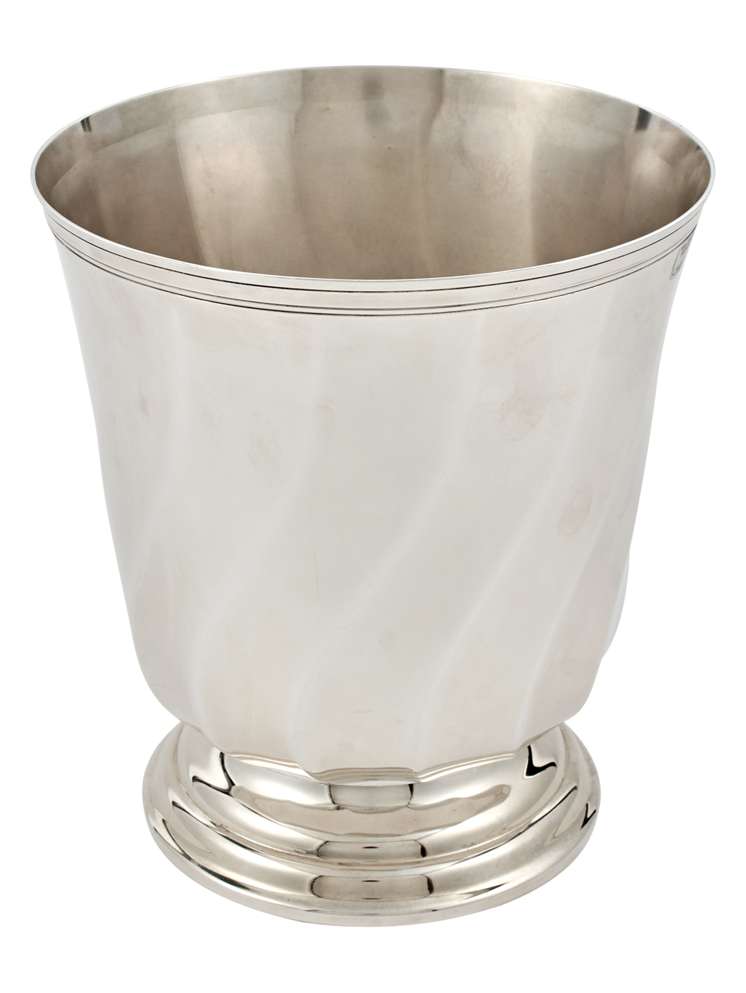 Lot image - Christofle Silver-Plated Wine Cooler