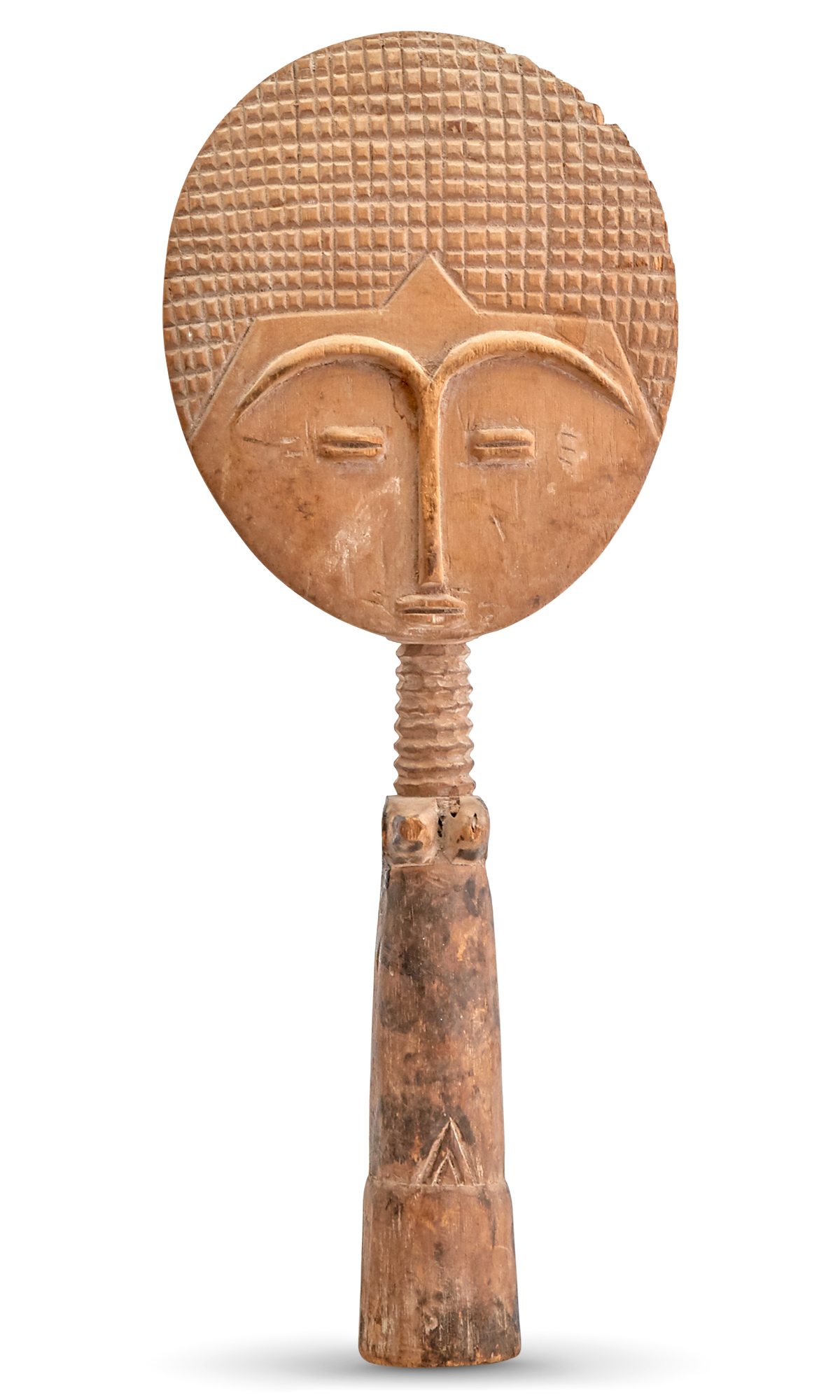 Lot image - African Akuba Wood Doll