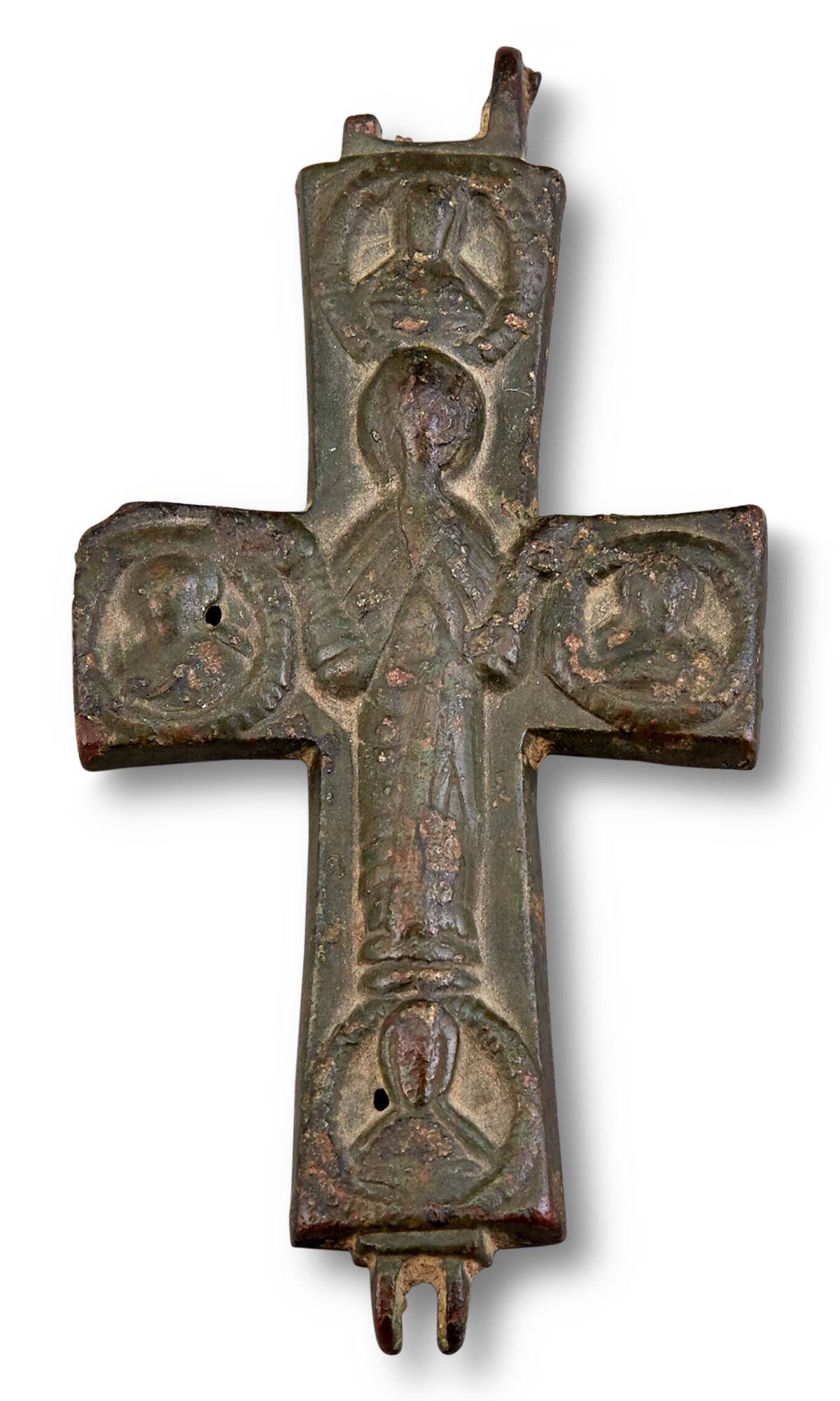 Lot image - Byzantine Bronze Cross