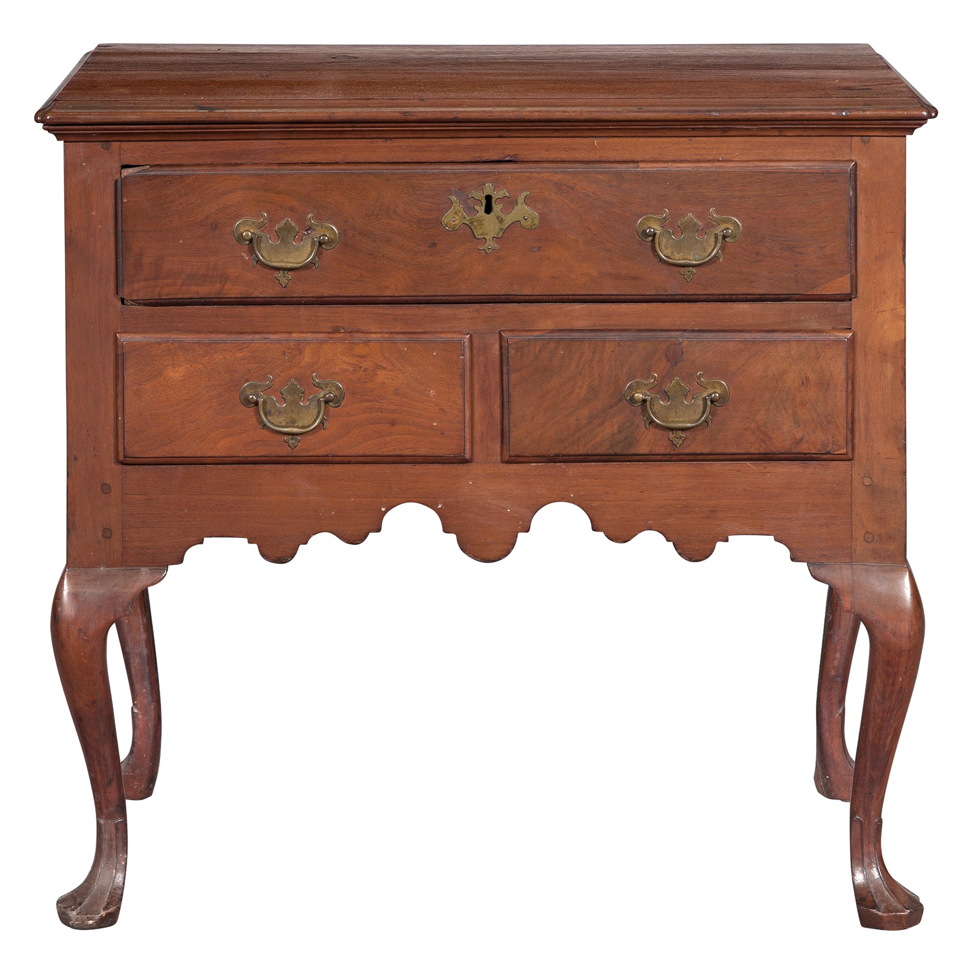 Lot image - Queen Anne Walnut Dressing Table