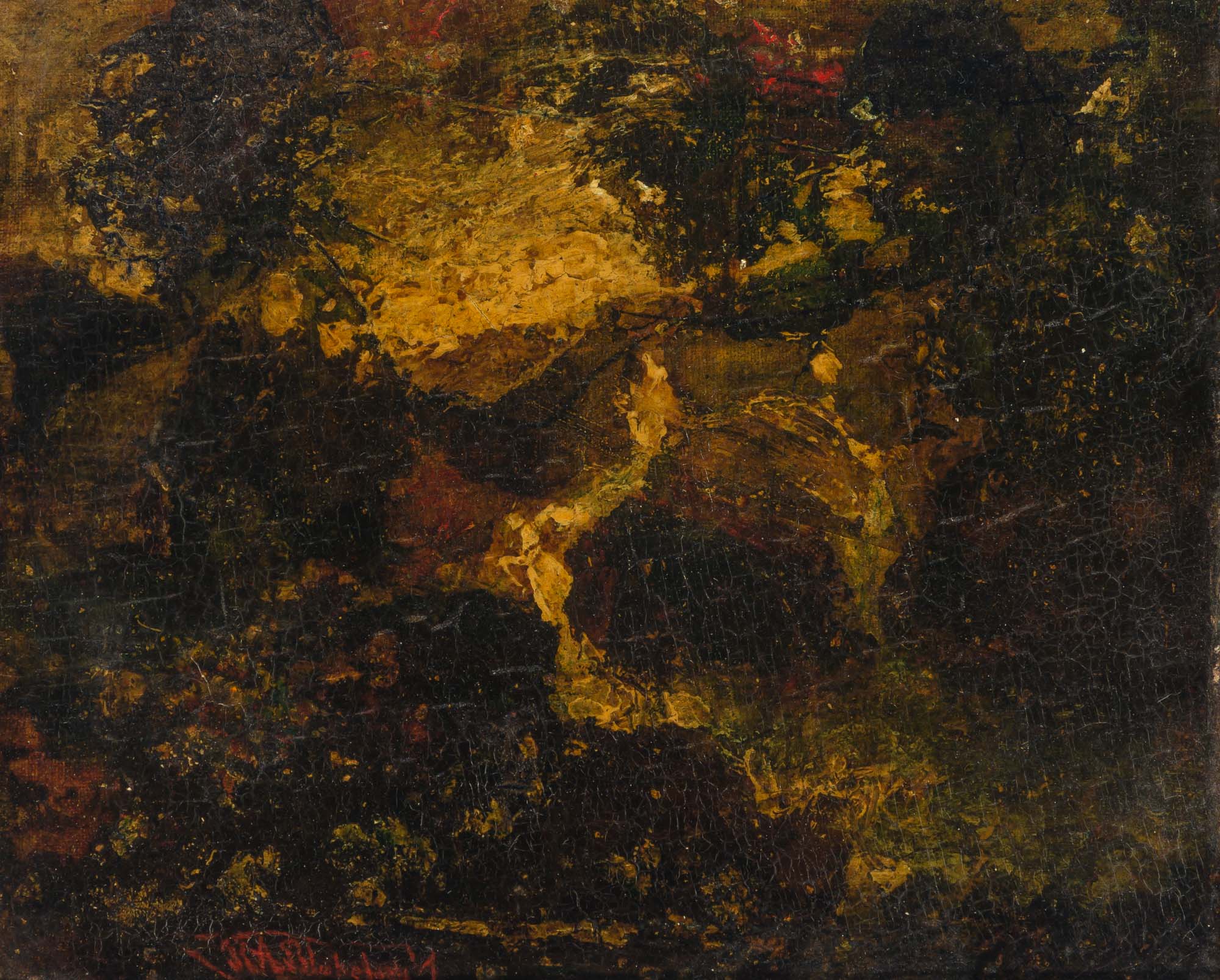 Lot image - Attributed to Ralph Albert Blakelock