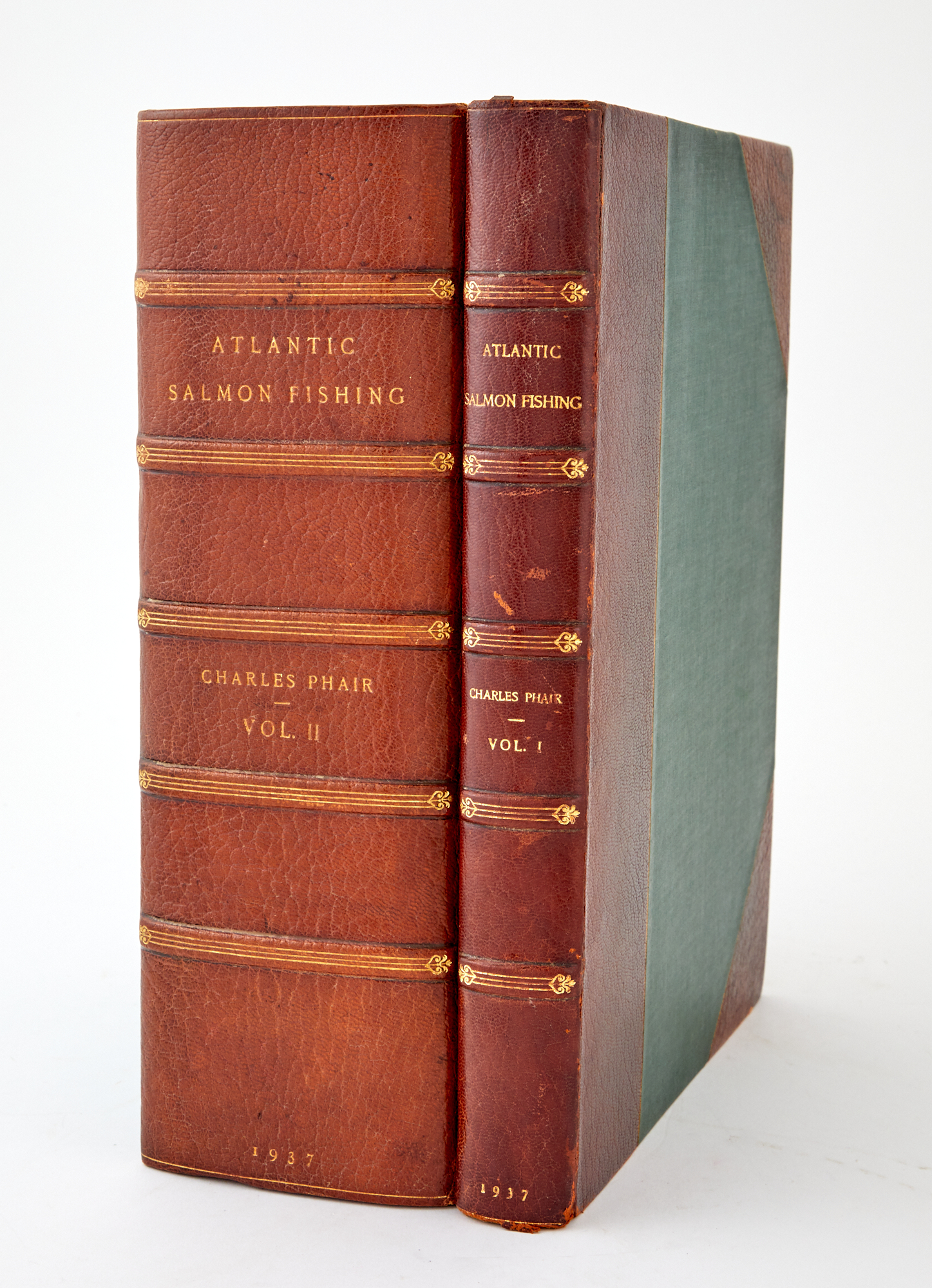 Lot image - [ANGLING-DERRYDALE]  PHAIR, CHARLES. Atlantic Salmon Fishing.