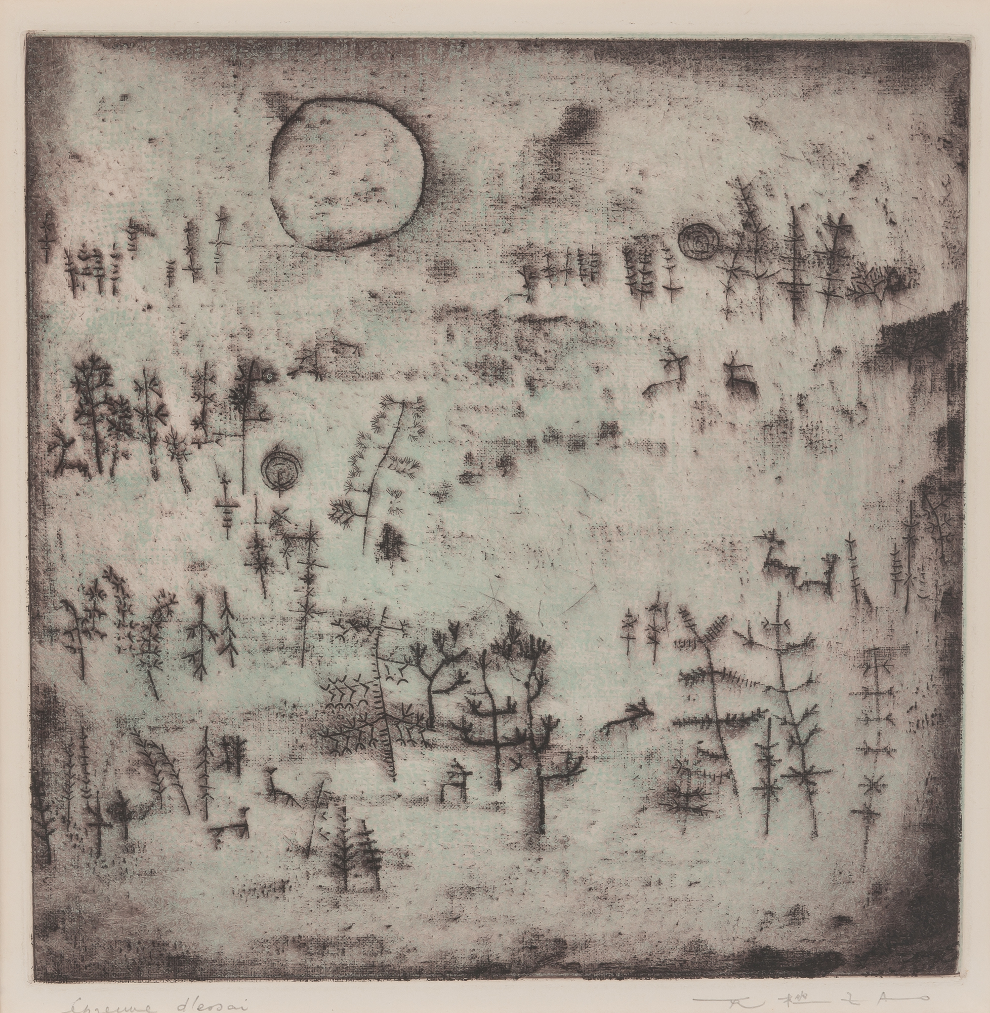 Lot image - Zao Wou-Ki (1920-2013)