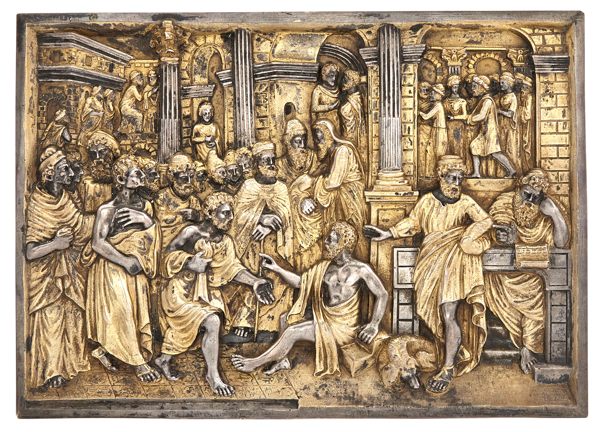 Lot image - Saints Peter and John Healing the Sick