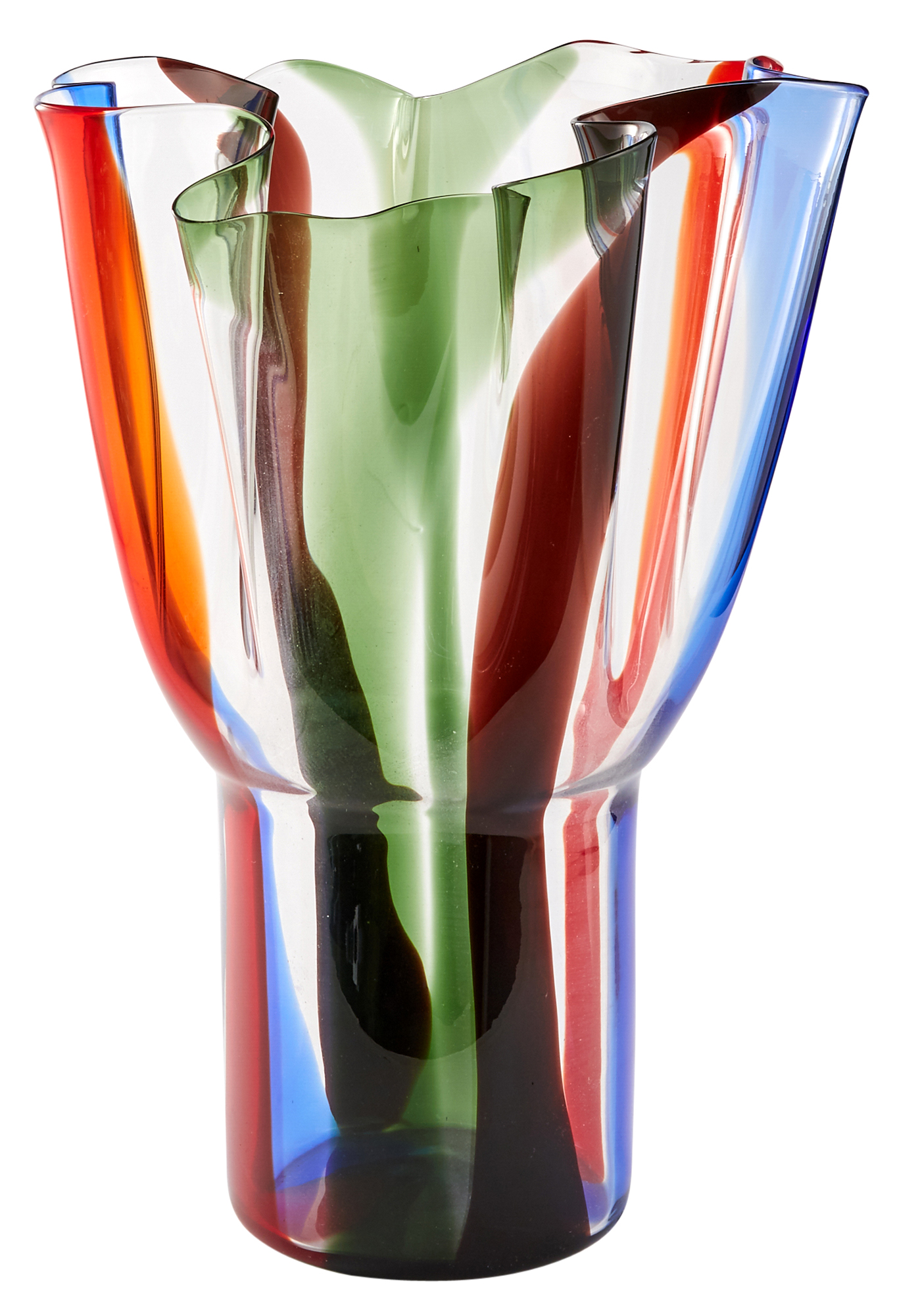 Lot image - Timo Sarpaneva for Venini Blown Glass Vase