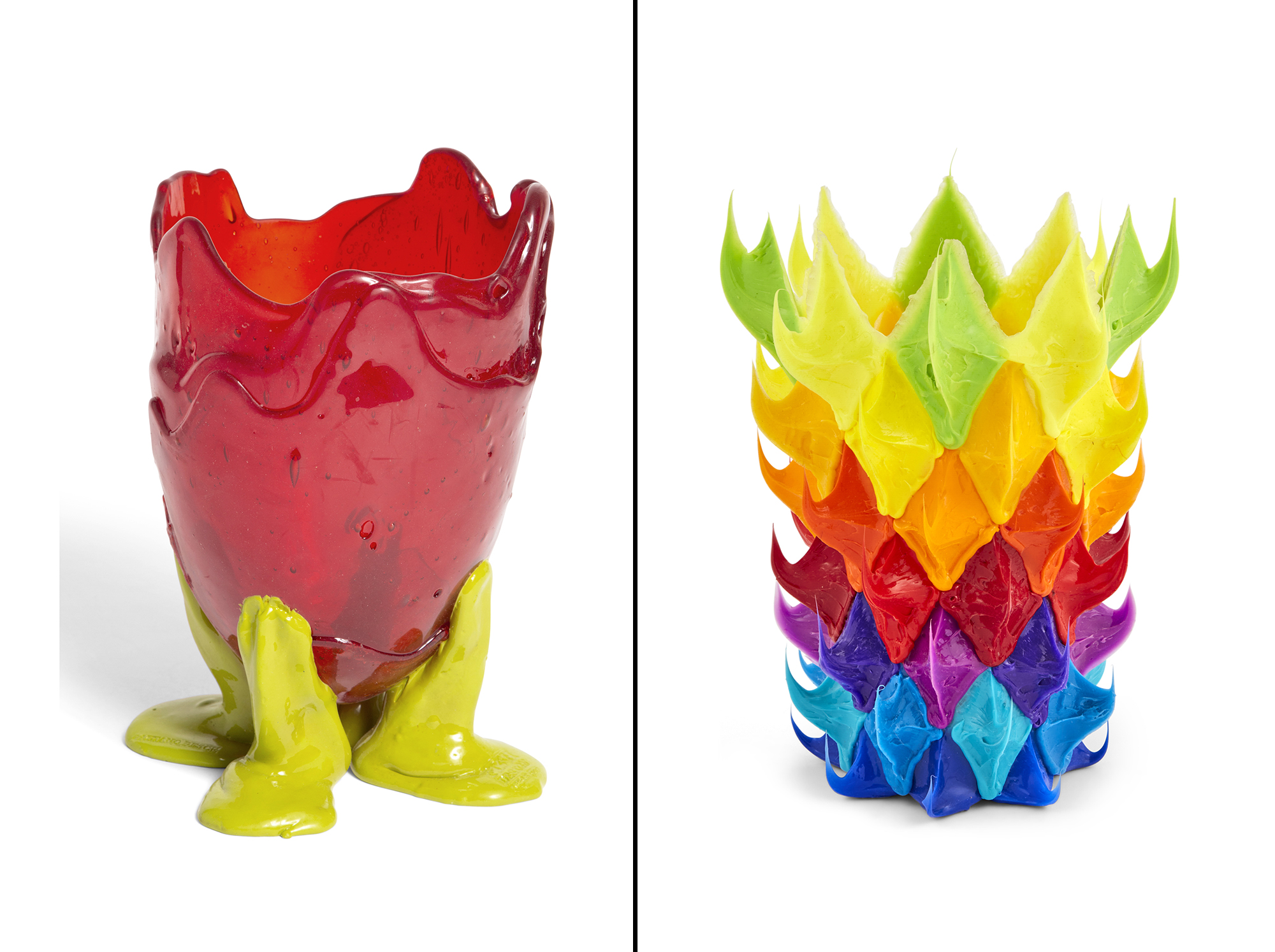 Lot image - Gaetano Pesce Resin Vase