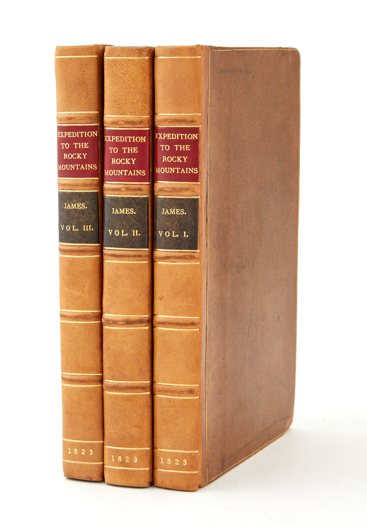 Lot image - JAMES, EDWIN  Account of an Expedition from Pittsburgh to the Rocky Mountains.