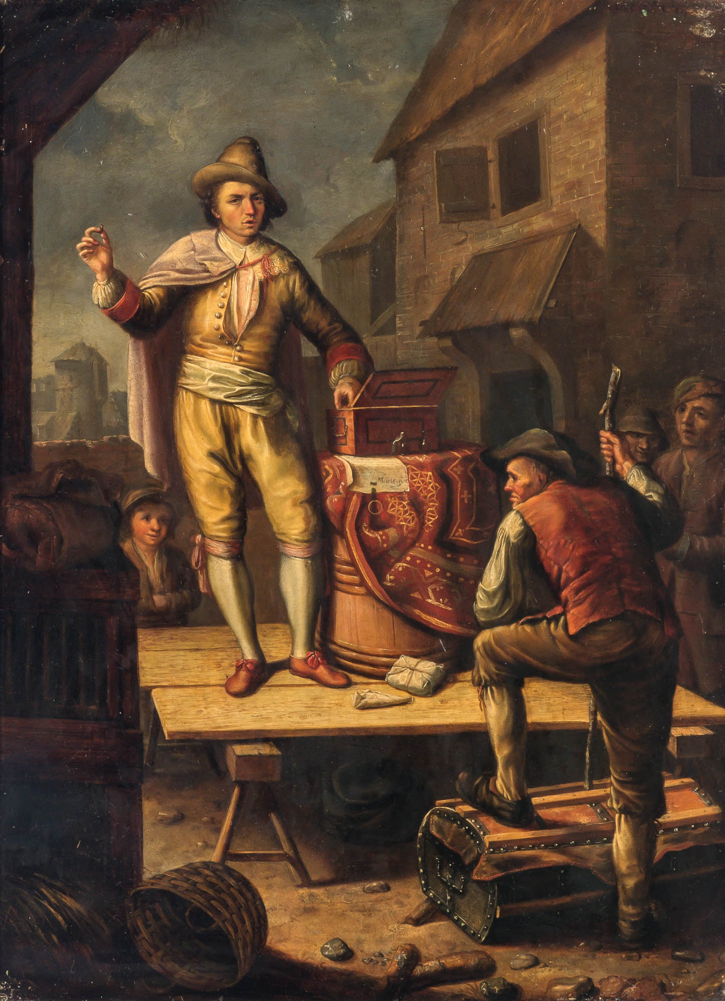 Lot image - Follower of Willem van Mieris