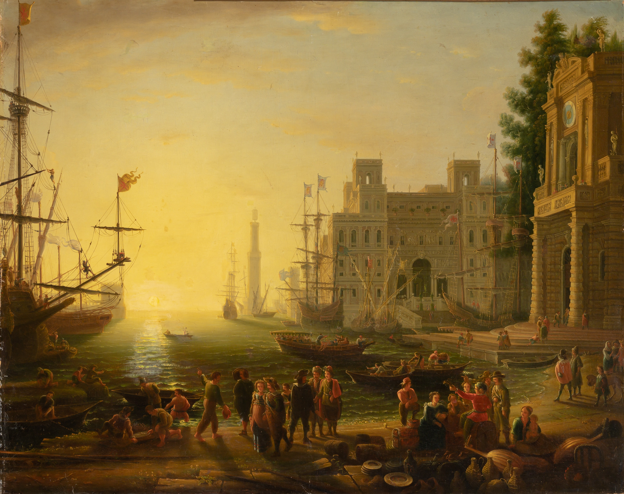 Lot image - After Claude Gellee, called Claude Lorrain