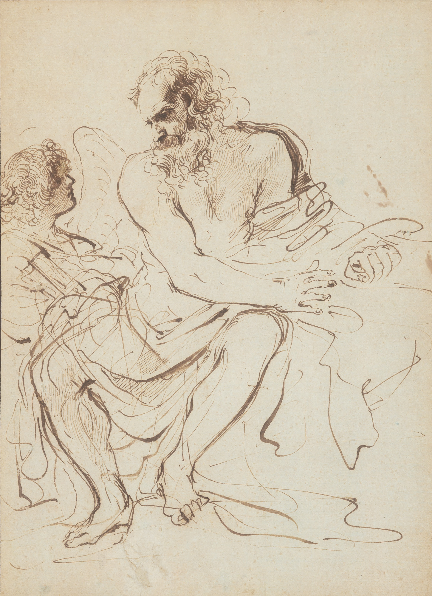 Lot image - Follower of Francesco Barbieri, called Guercino