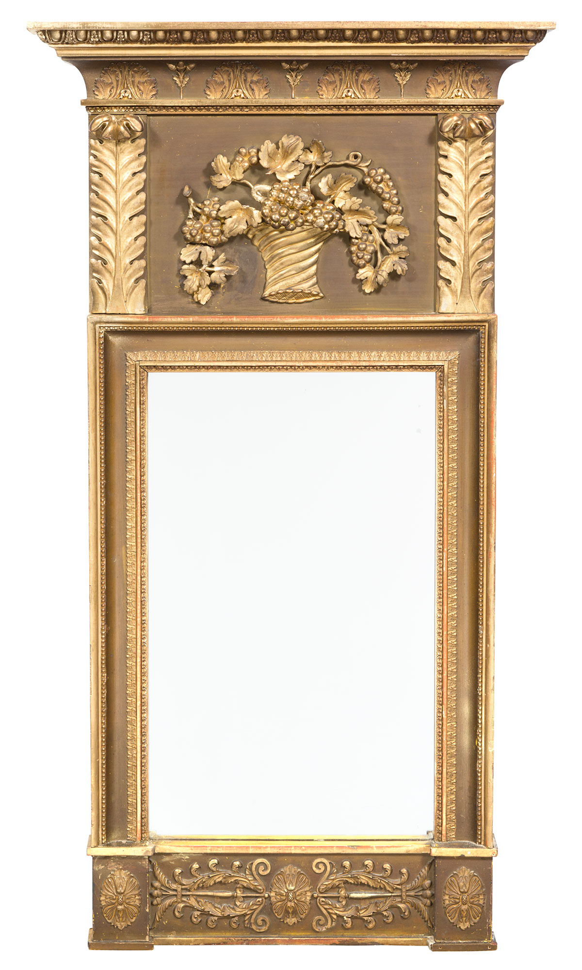 Lot image - Classical Giltwood Mirror