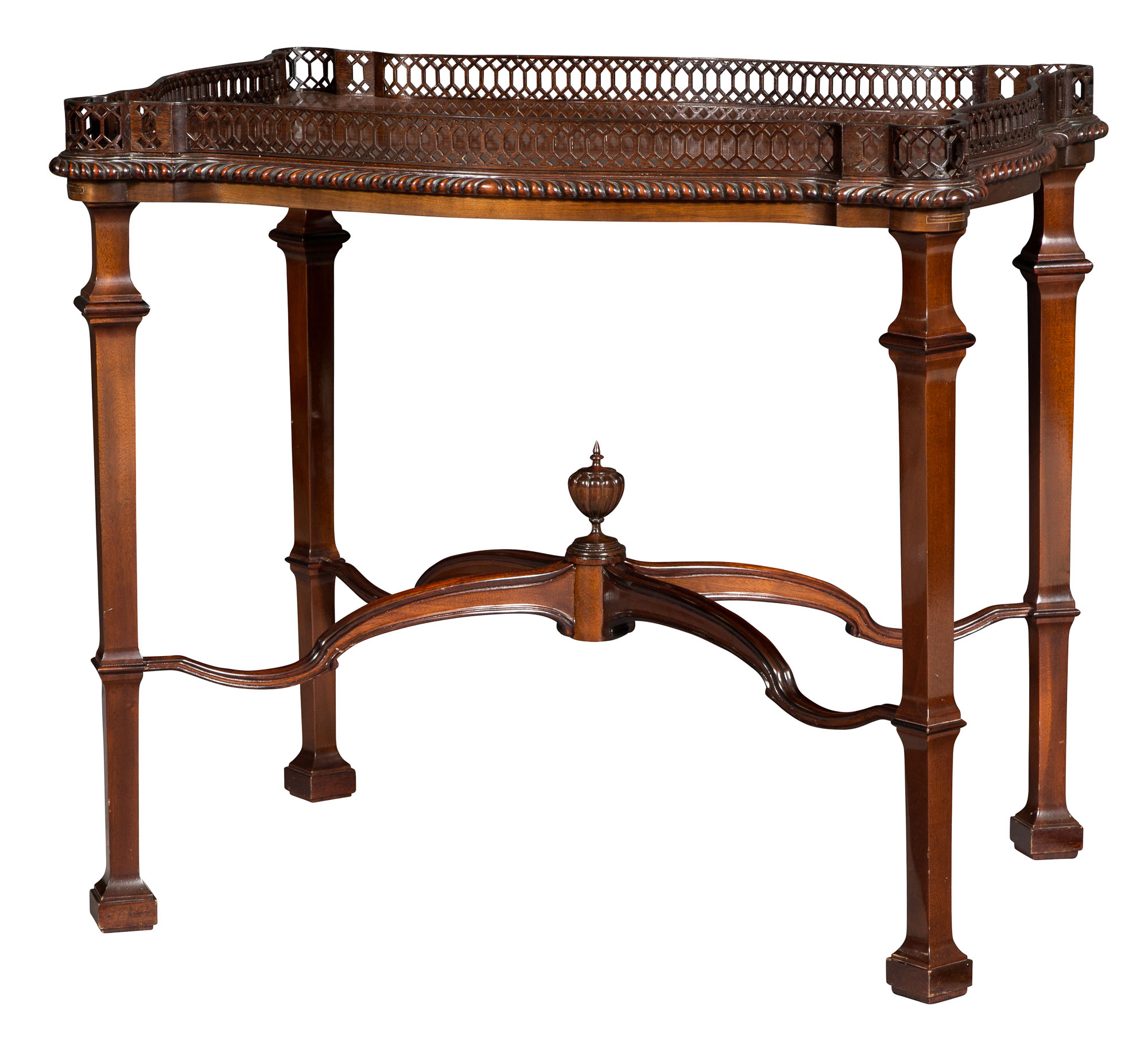 Lot image - George III Style Mahogany Center Table