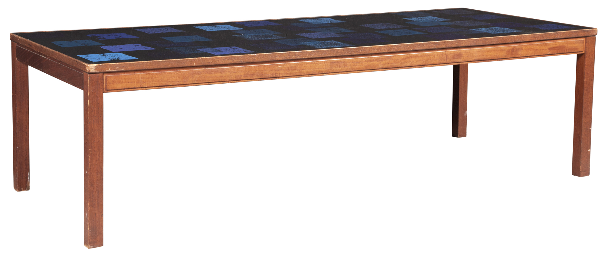 Lot image - Danish Tile Top Low Table