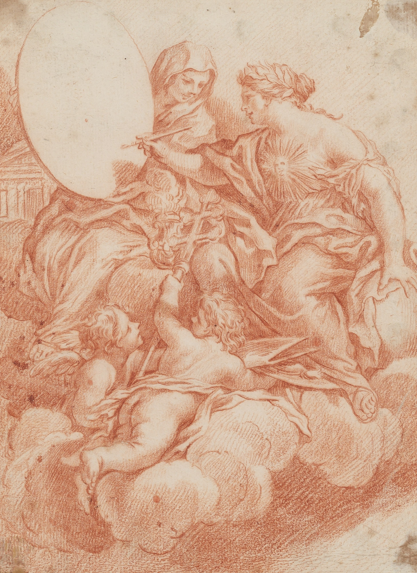 Lot image - Follower of Pietro da Cortona