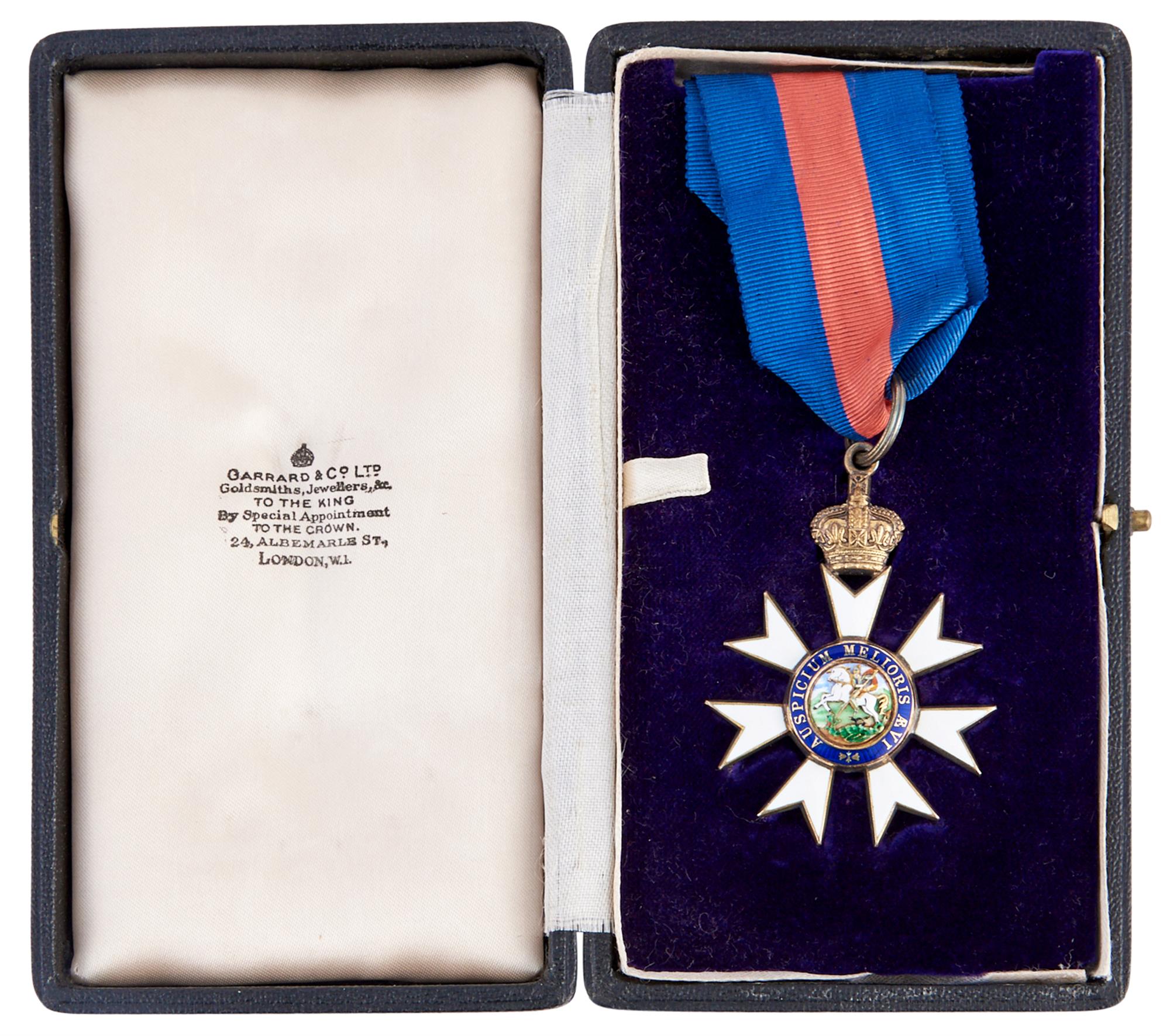 Lot image - Great Britain Most Disitinguished Order of St. Michael Neck Badge