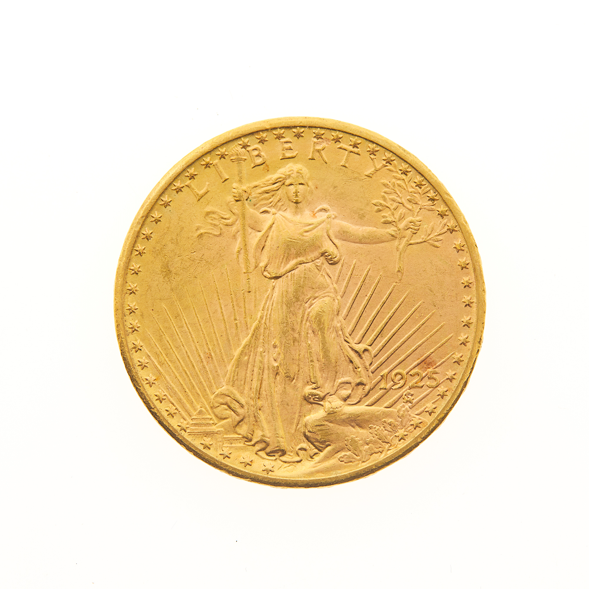 Lot image - United States 1925 $20 St. Gaudens