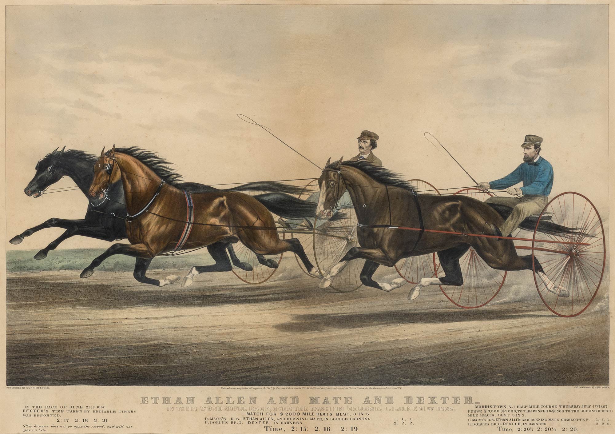 Lot image - Currier & Ives publishers