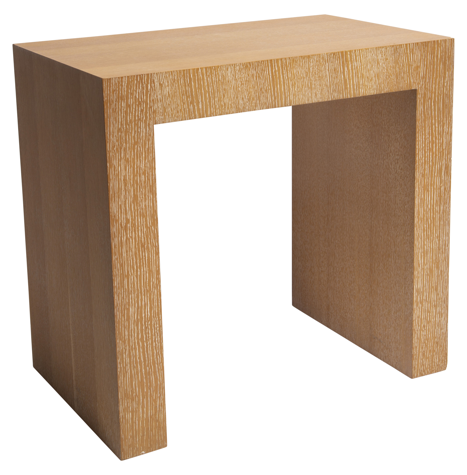 Lot image - Armani Cerused Oak Occasional Table