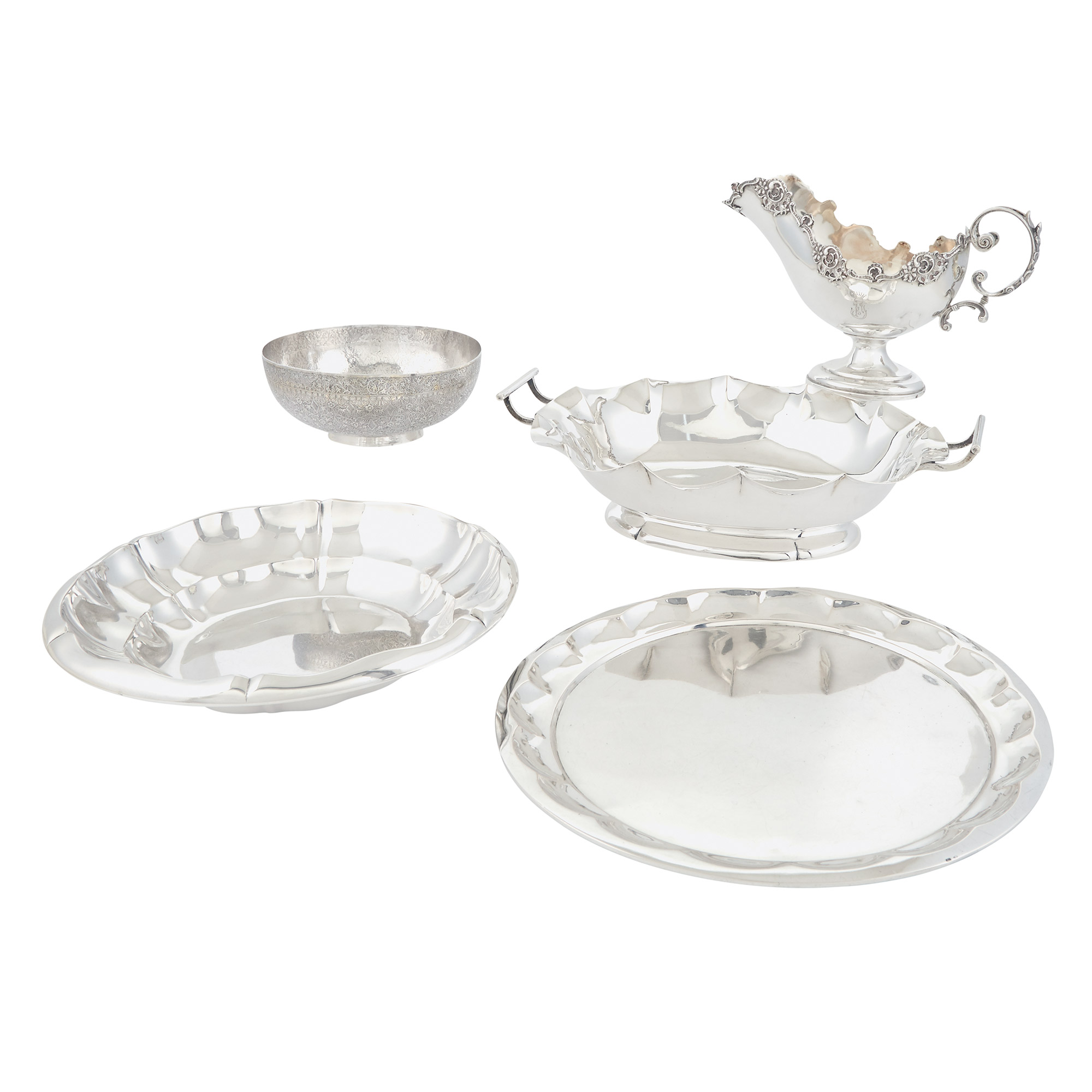 Lot image - Group of Silver Items