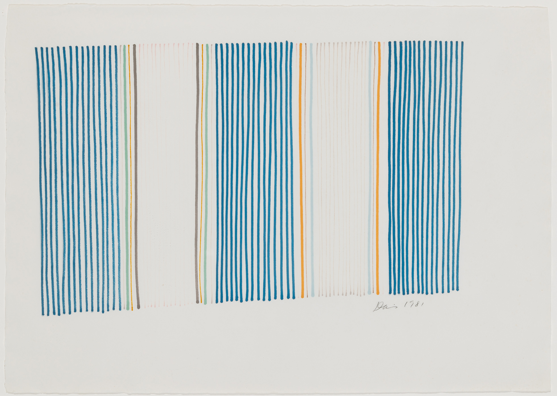 Lot image - Gene Davis