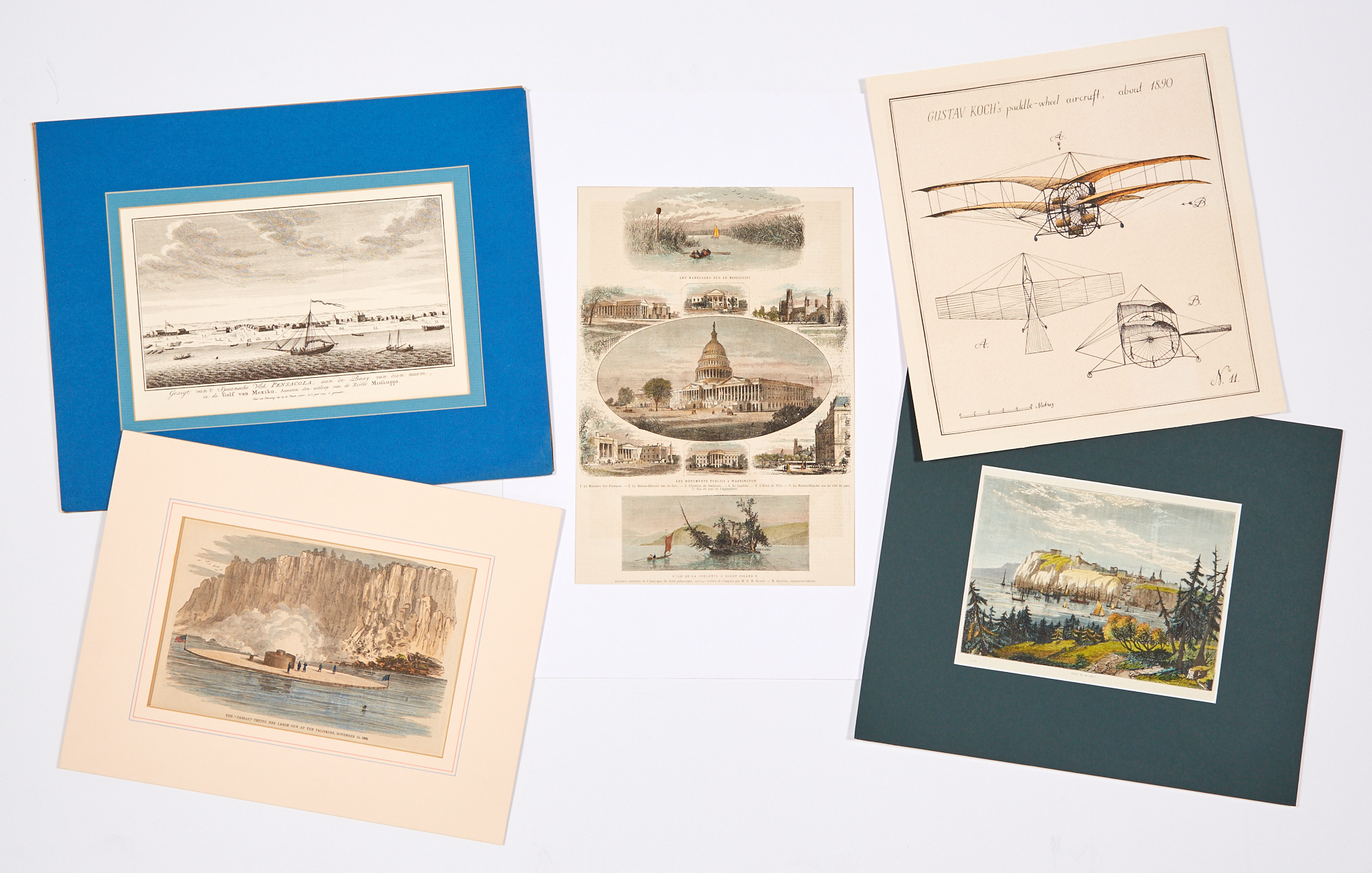 Lot image - [PRINTS & GRAPHICS]  A miscellaneous group of prints and graphics.