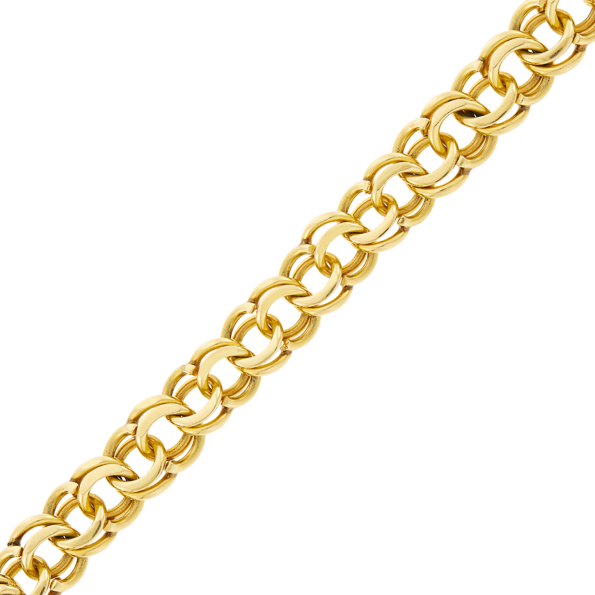 Lot image - Gold Curb Link Bracelet