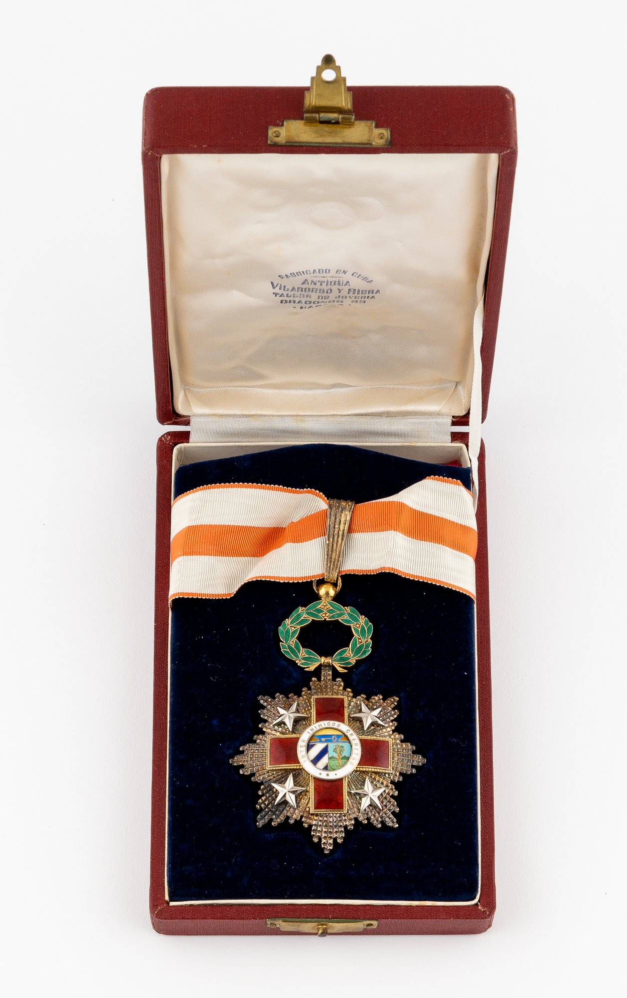 Lot image - Cuba Republic Order of the Red Cross Medal