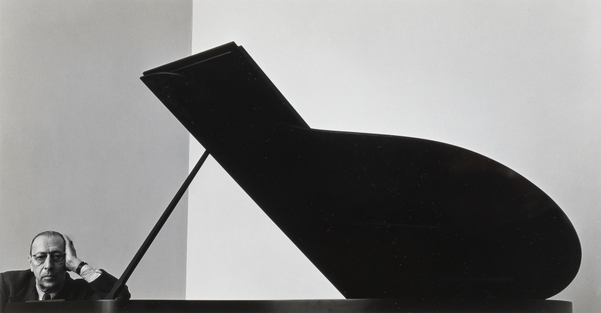 Lot image - NEWMAN, ARNOLD (1918-2006)  [Igor Stravinsky, New York City],