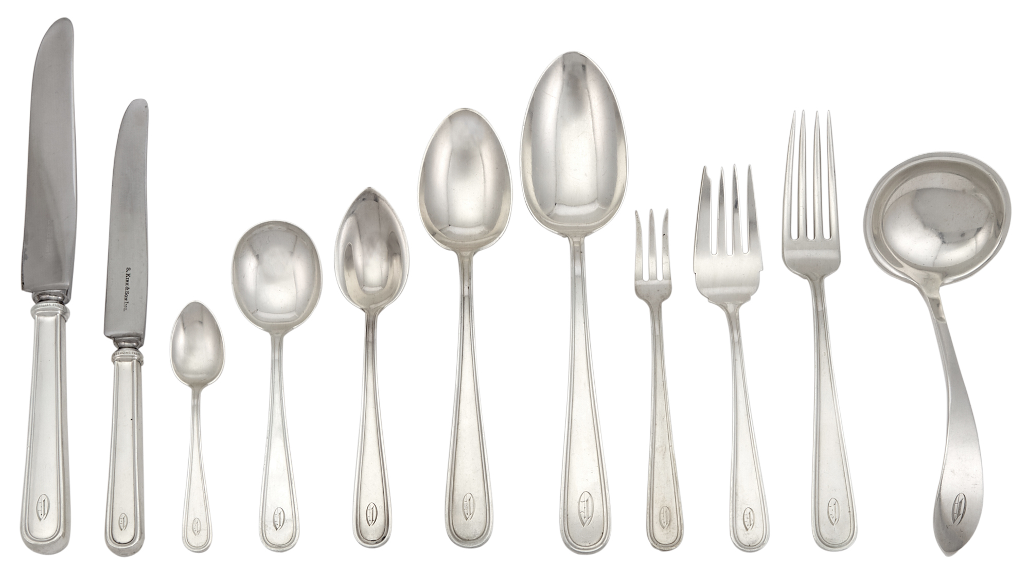 Lot image - S. Kirk & Son Inc. Sterling Silver Calvert