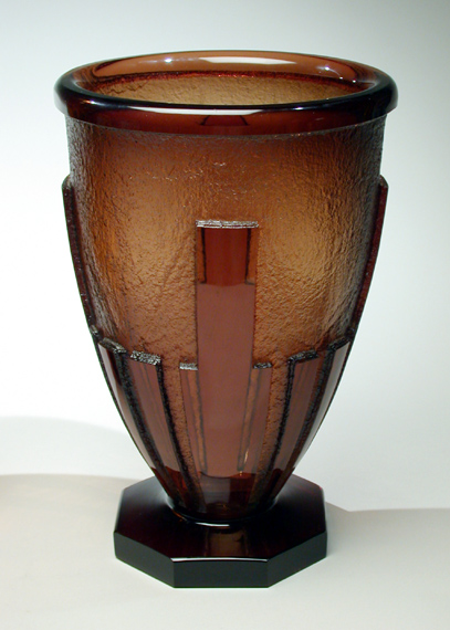 Lot image - Daum Nancy Glass Vase