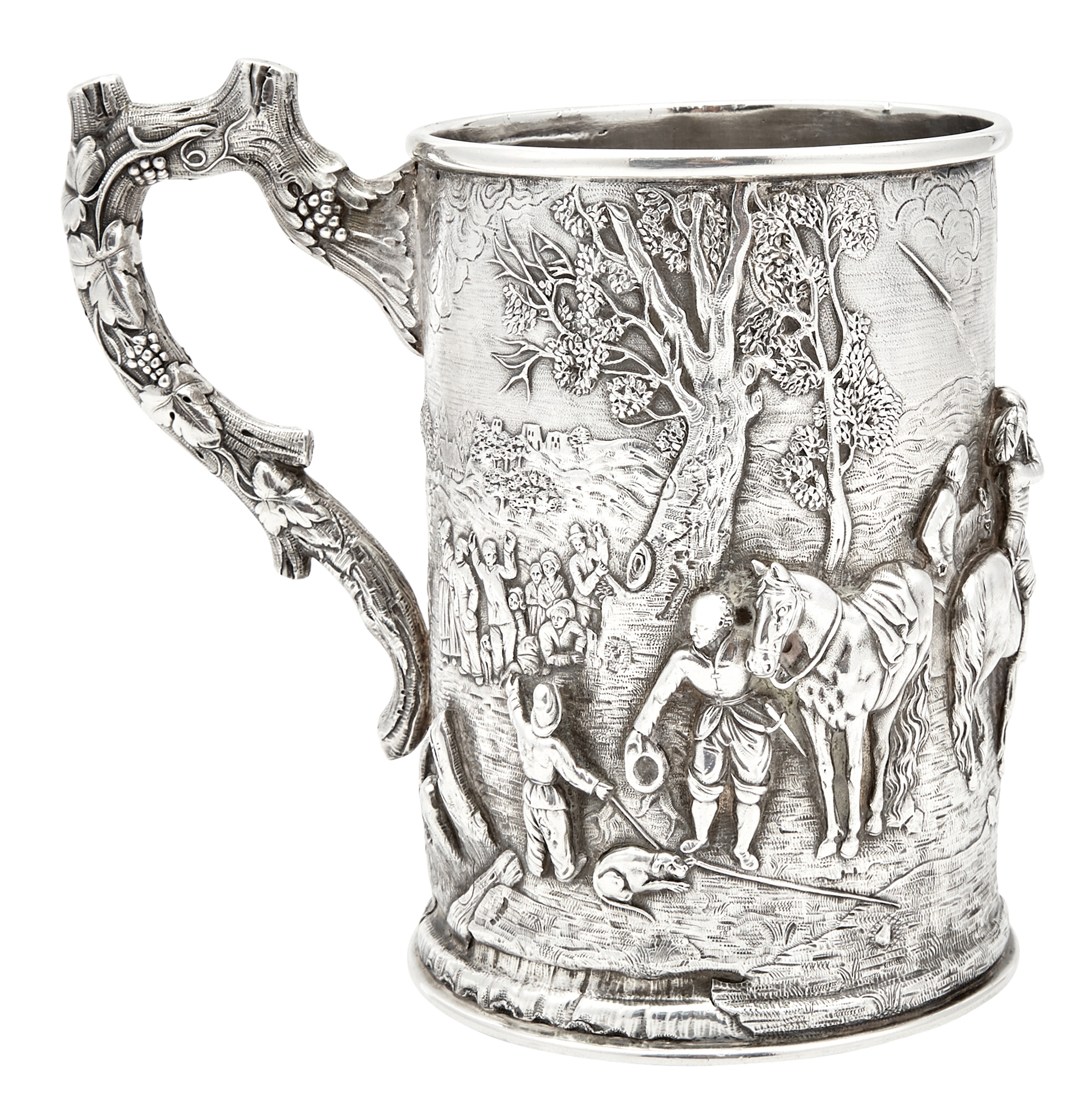 Lot image - S. Kirk & Son Silver Oversized Mug