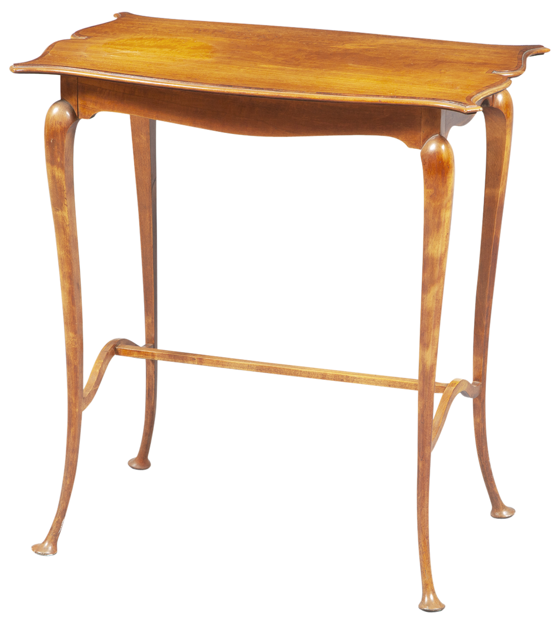 Lot image - Georgian Style Banded Mahogany Side Table